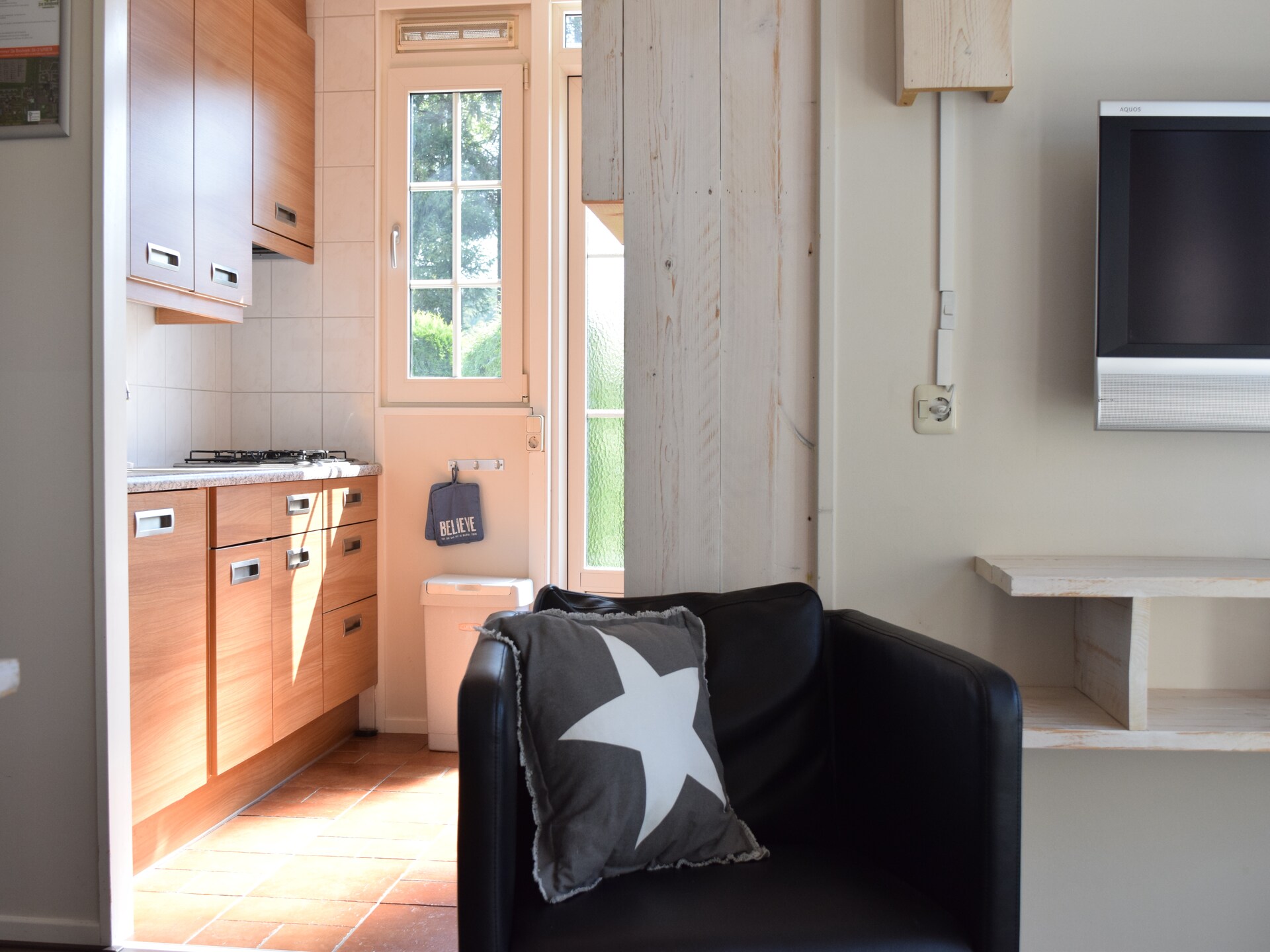 Vrijstaande groepsbungalow voor 10 personen op de Veluwe met tuin - foto 11