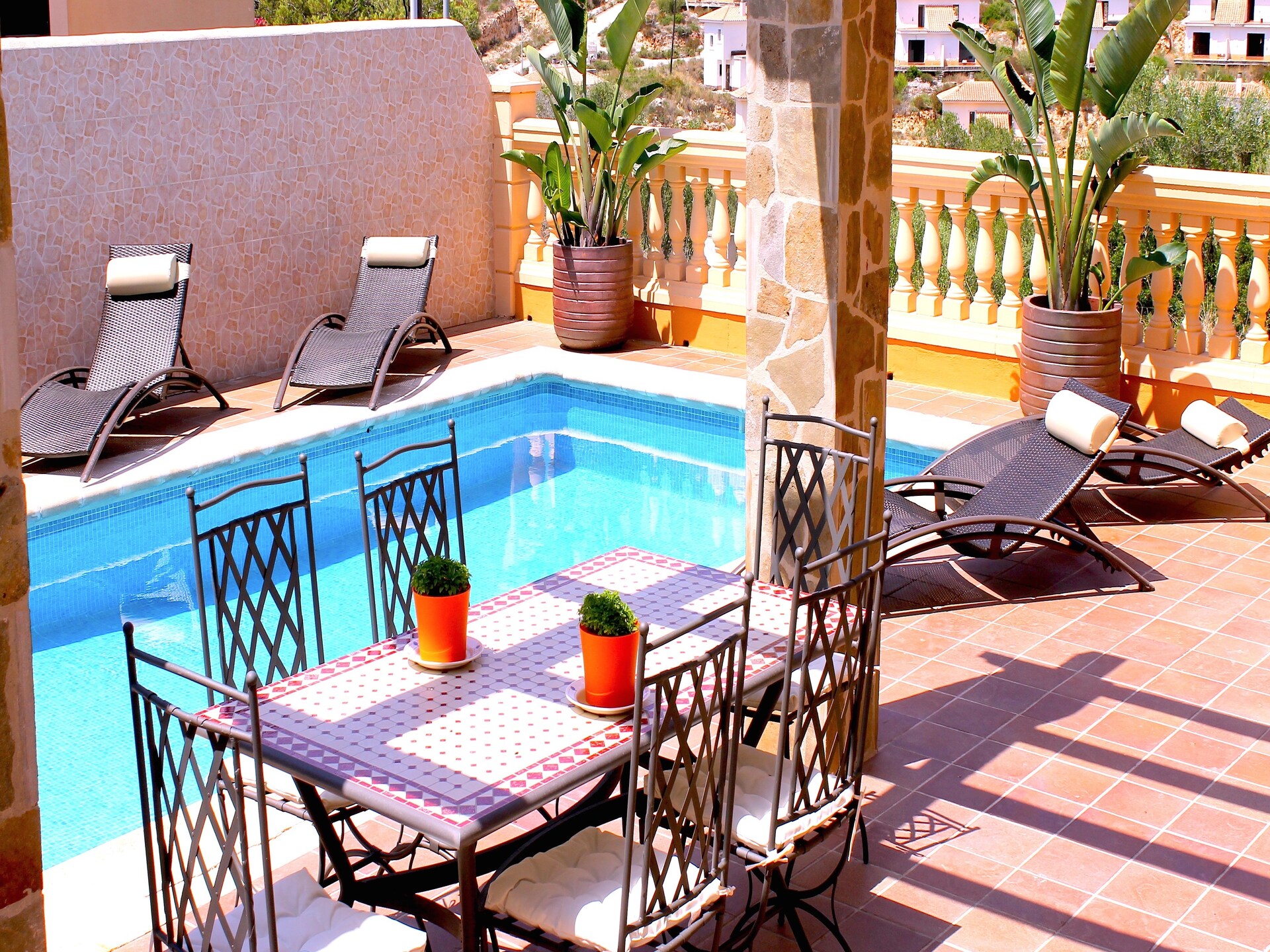 Villa met privézwembad in Cala Romantica voor 6 personen - foto 2