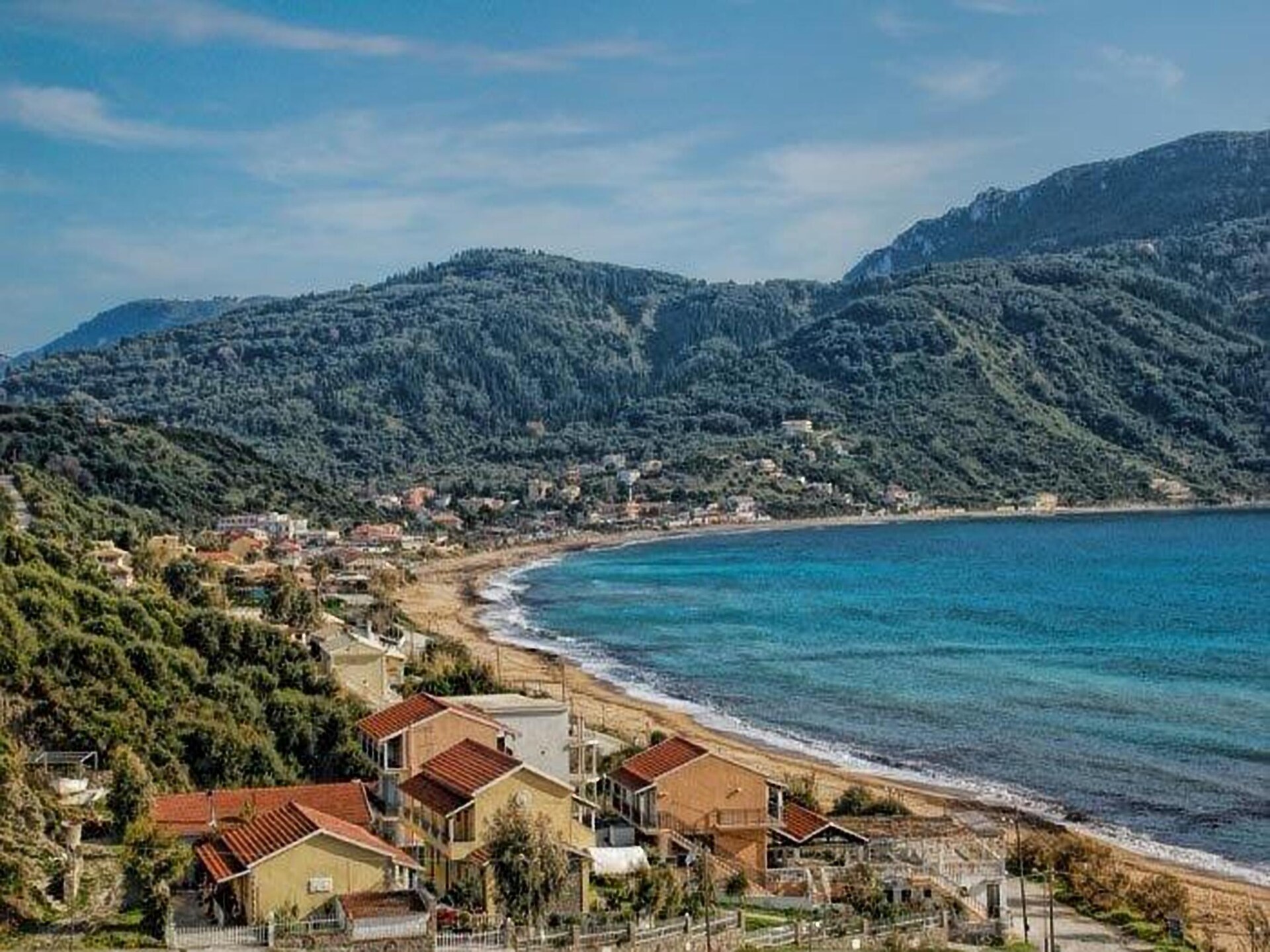 Villa Spirena: Vrijstaande villa met uitzicht op zee bij Afionas, Corfu - foto 18