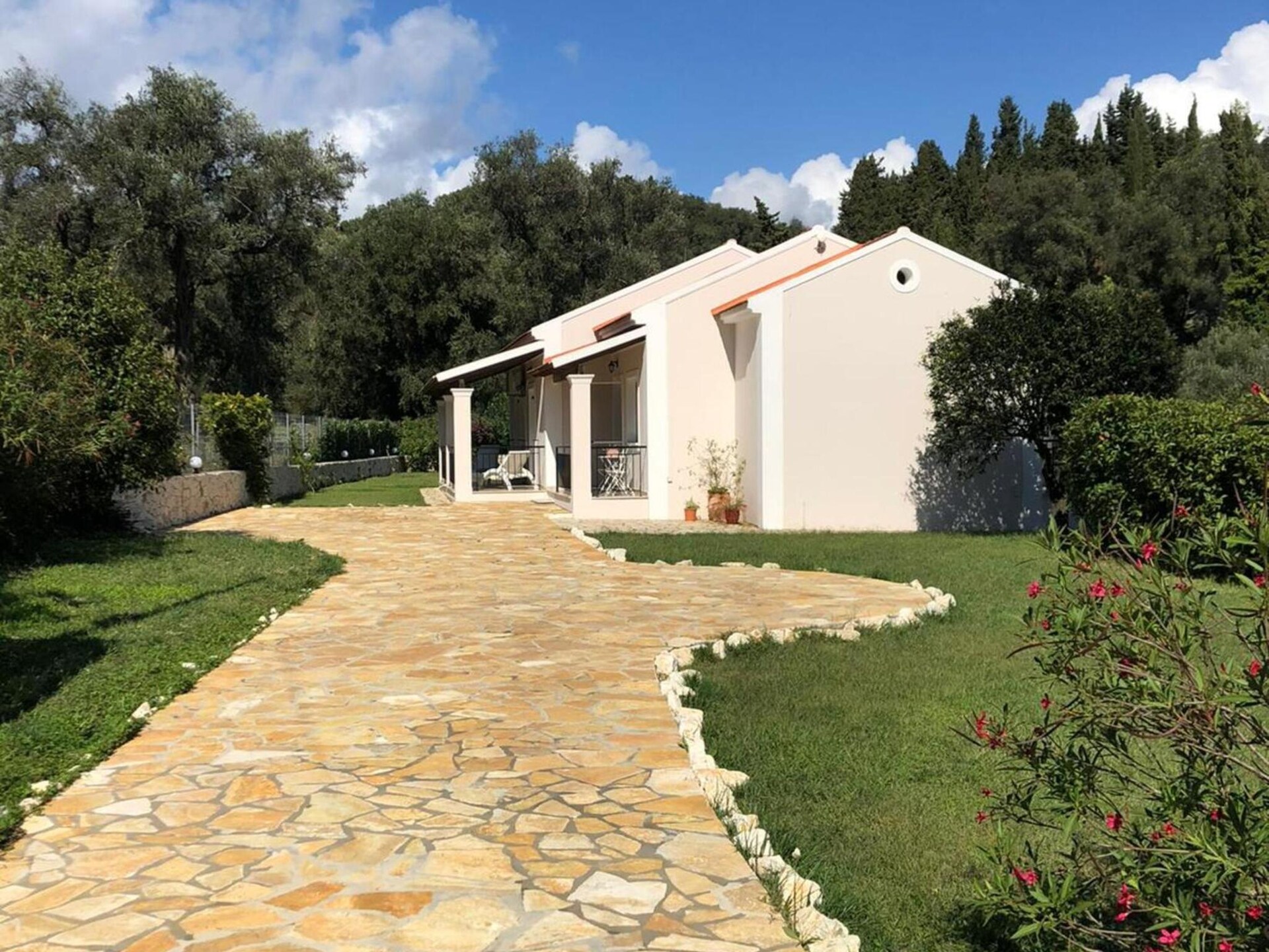 Villa Spirena: Vrijstaande villa met uitzicht op zee bij Afionas, Corfu - foto 13