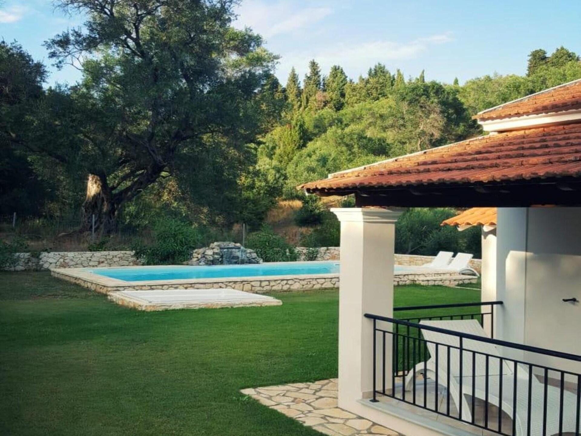 Villa Spirena: Vrijstaande villa met uitzicht op zee bij Afionas, Corfu - foto 21
