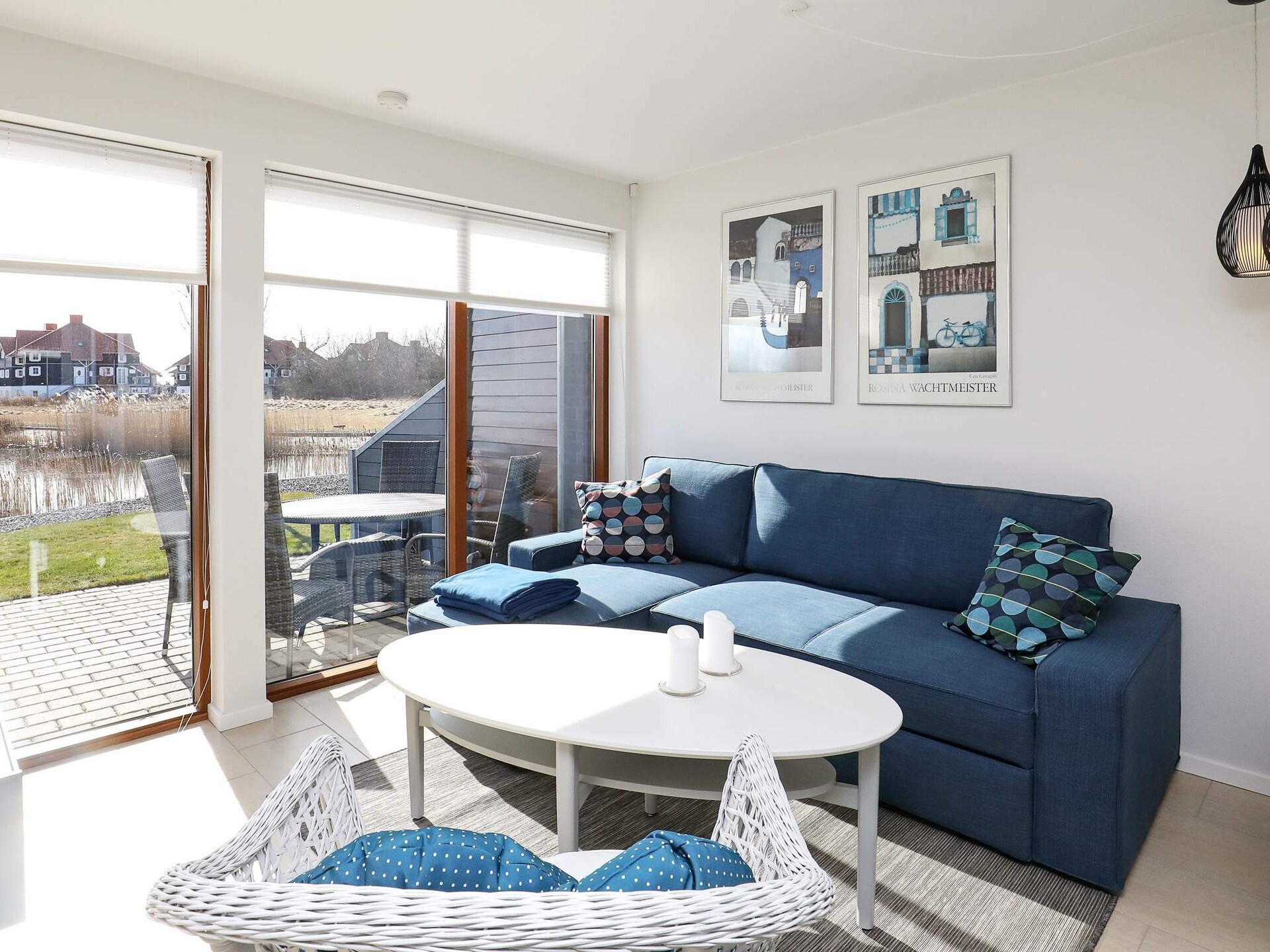 Licht appartement met terras en uitzicht op het meer, 300m van strand - foto 30