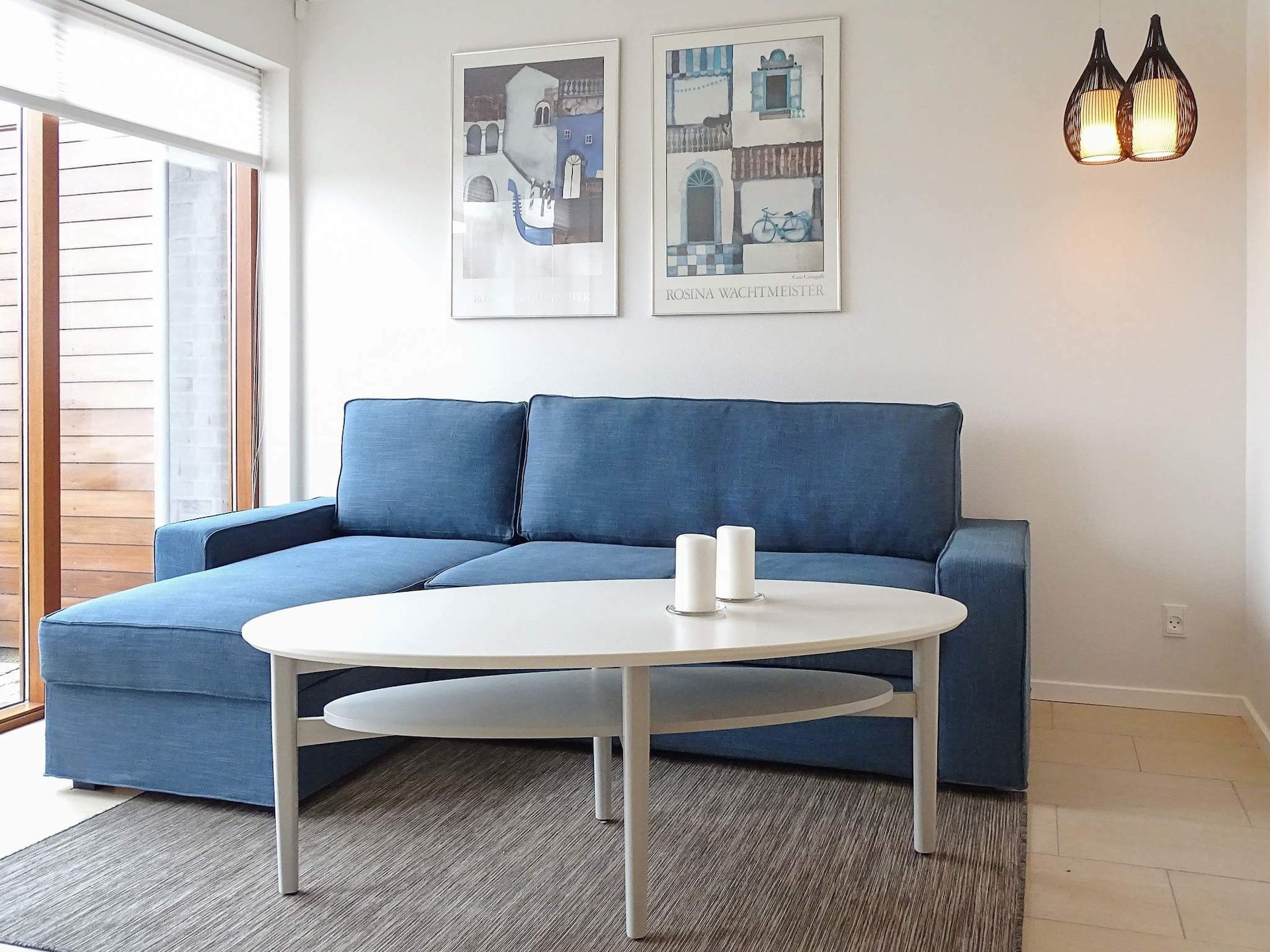 Licht appartement met terras en uitzicht op het meer, 300m van strand - foto 31