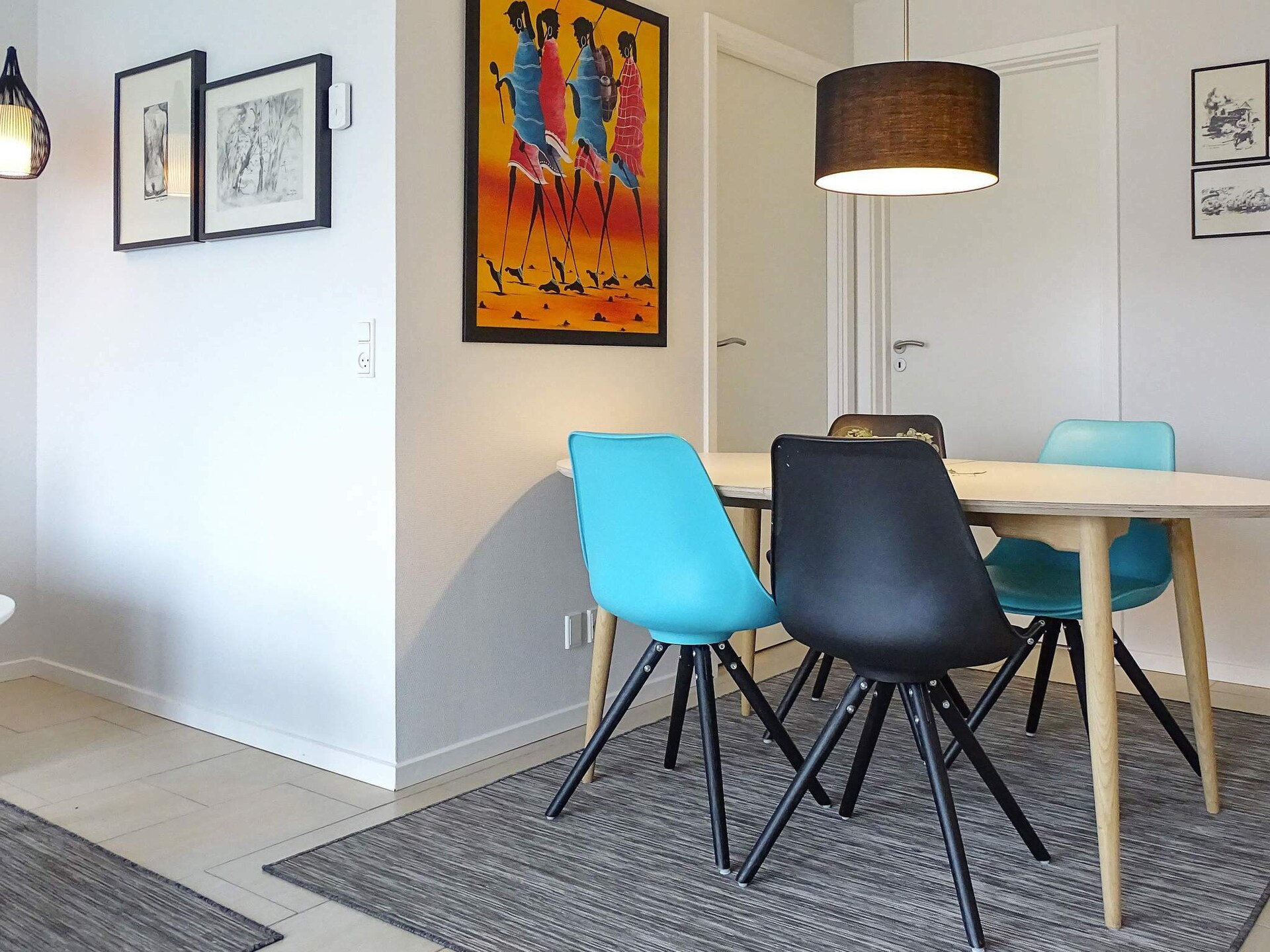 Licht appartement met terras en uitzicht op het meer, 300m van strand - foto 27