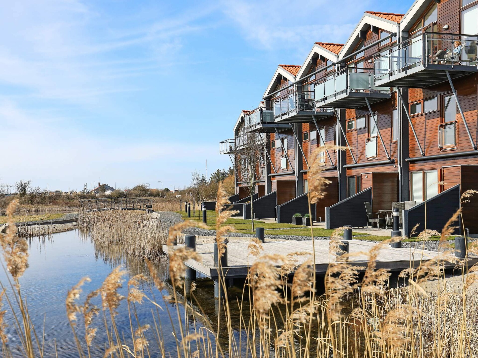 Licht appartement met terras en uitzicht op het meer, 300m van strand - foto 38