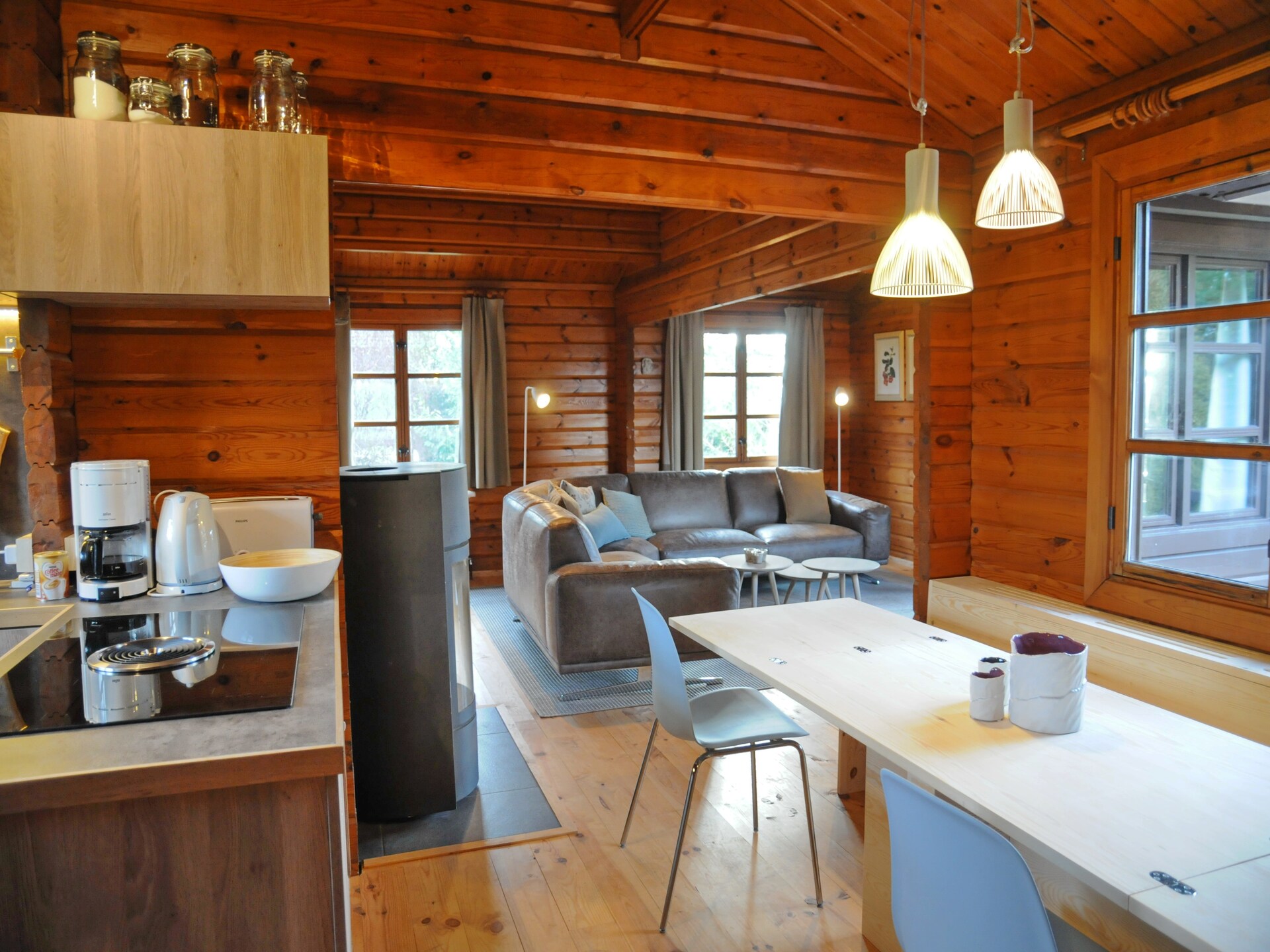 8-persoons chalet met sauna en hottub in Beffe, Ardennen - foto 6