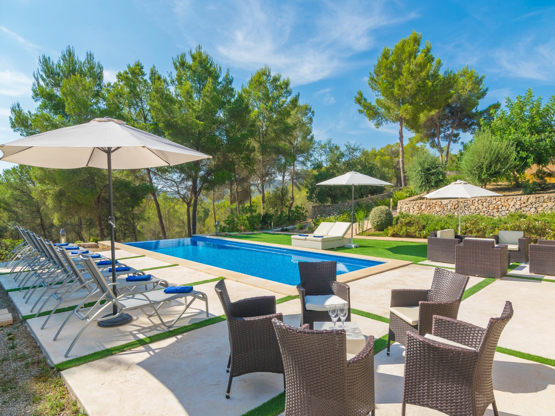 Droomvilla aan de golfbaan bij Portocolom met privézwembad voor 10 personen - foto 5