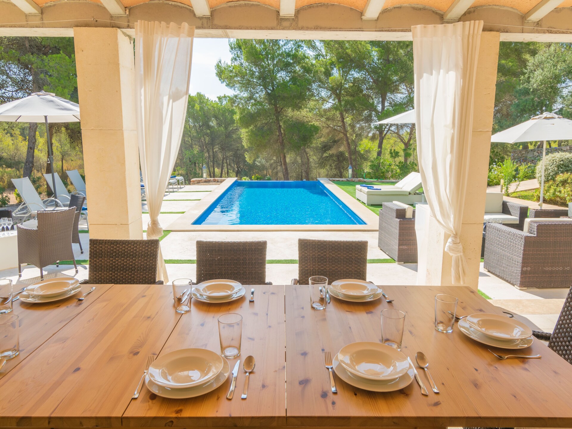 Droomvilla aan de golfbaan bij Portocolom met privézwembad voor 10 personen - foto 6