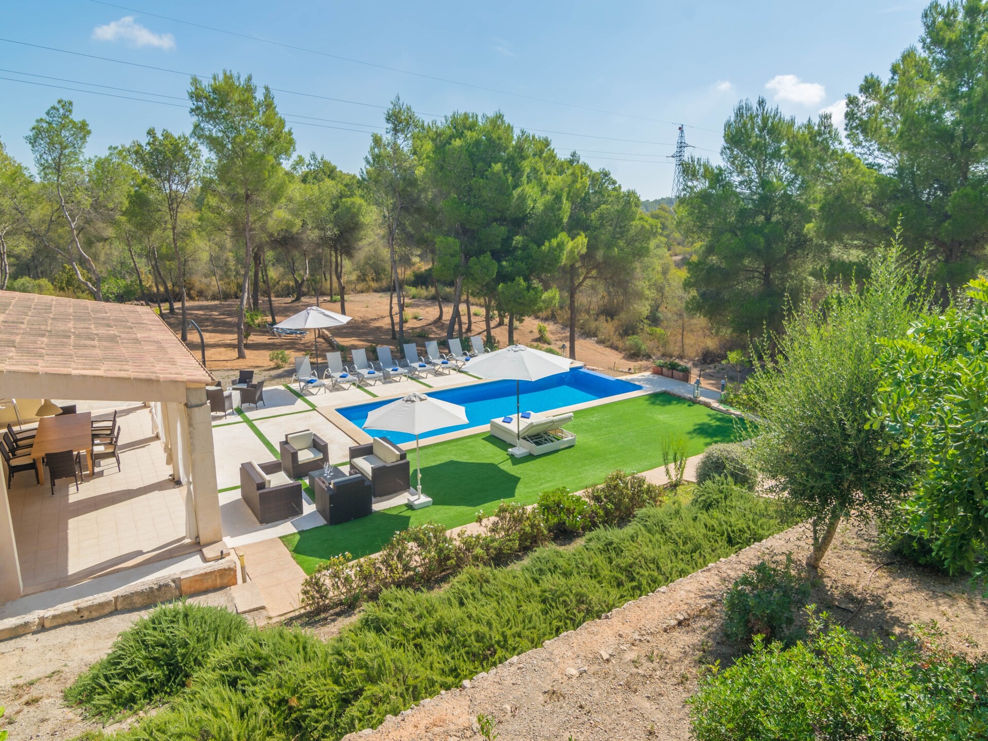 Droomvilla aan de golfbaan bij Portocolom met privézwembad voor 10 personen - foto 9