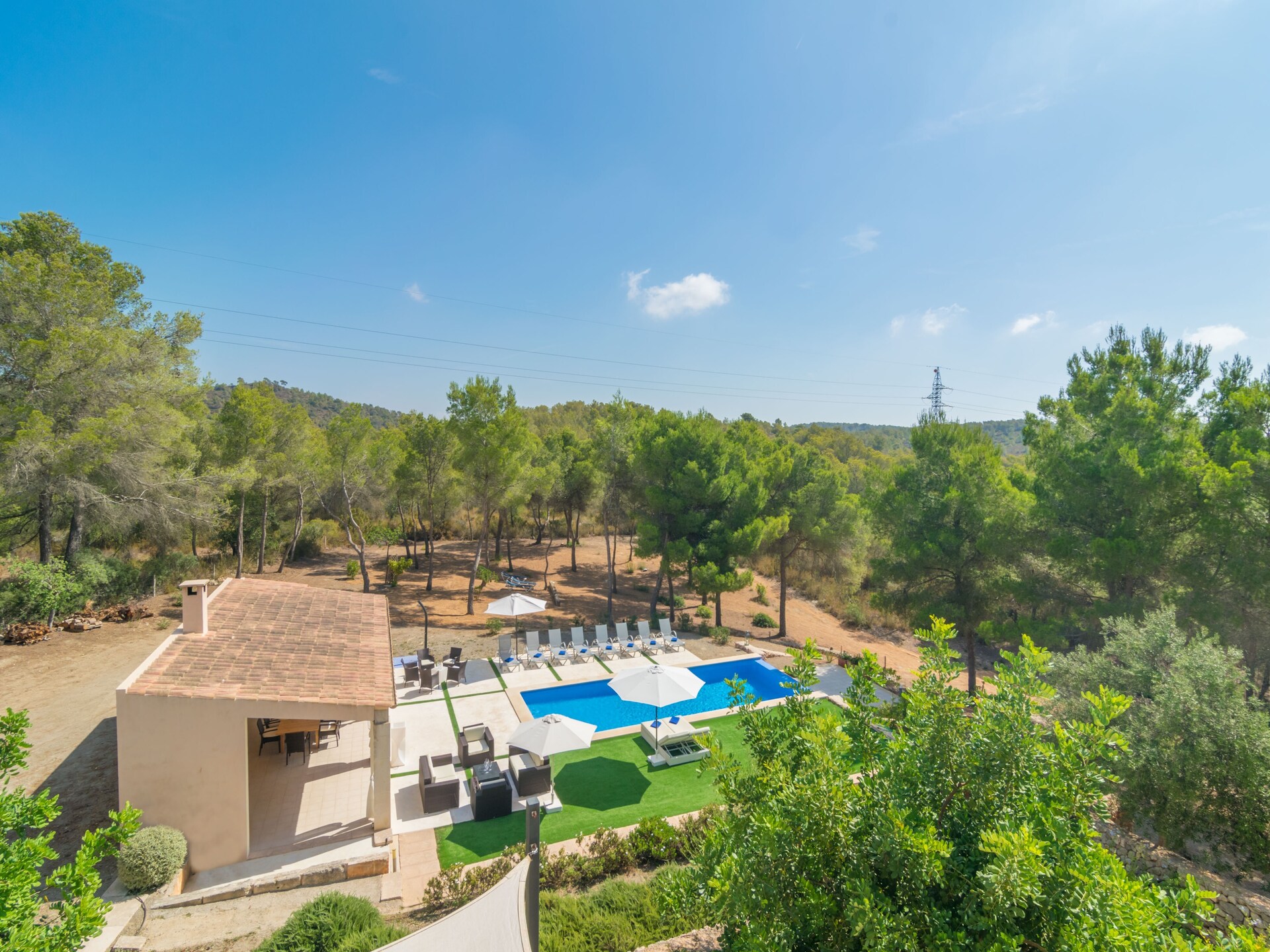 Droomvilla aan de golfbaan bij Portocolom met privézwembad voor 10 personen - foto 48