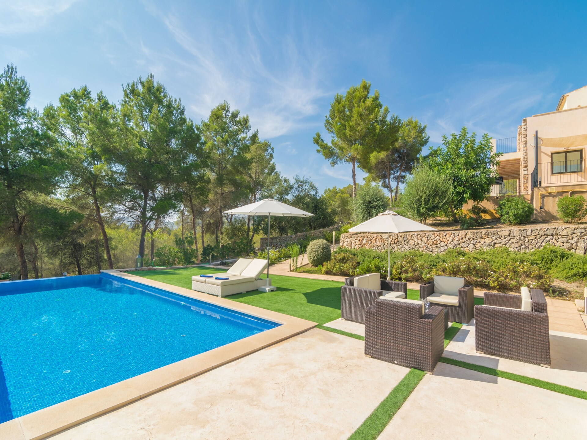 Droomvilla aan de golfbaan bij Portocolom met privézwembad voor 10 personen - foto 65