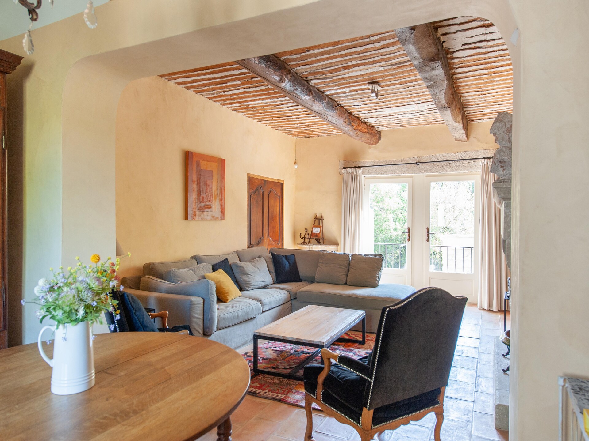 Authentieke Provençaalse villa met privézwembad en uitzicht op de Luberon - foto 2