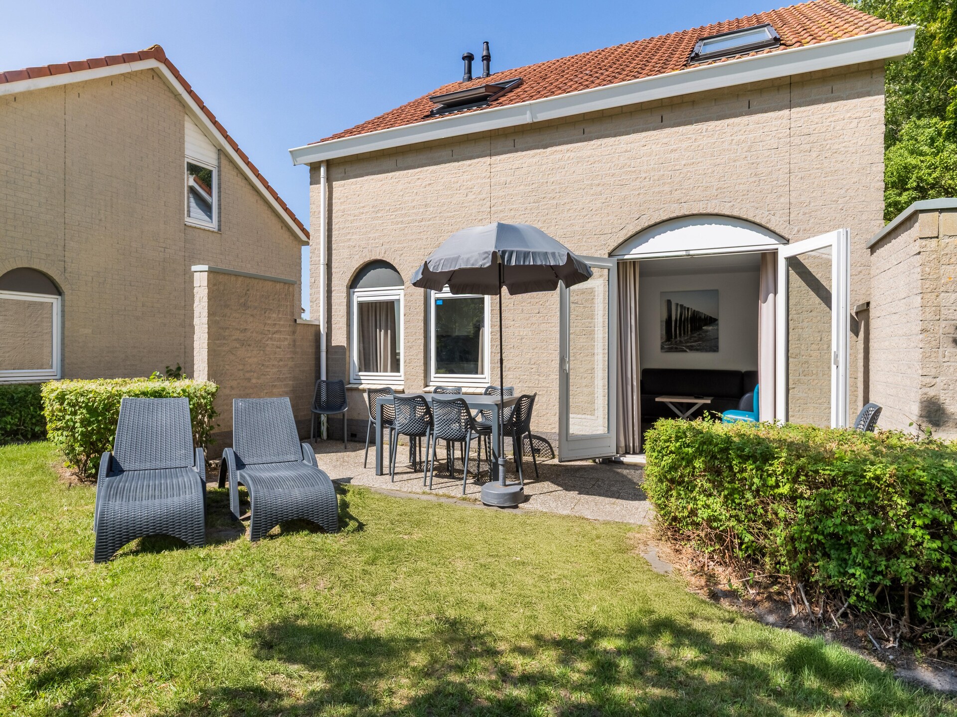 Vrijstaande bungalow voor 8 personen op vakantiepark in Renesse, Zeeland - foto 12