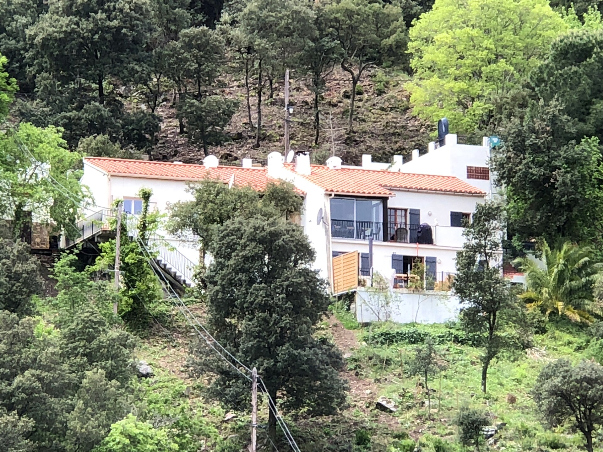 Vrijstaande villa in Sorède met zwembad, 10km van strand - foto 1