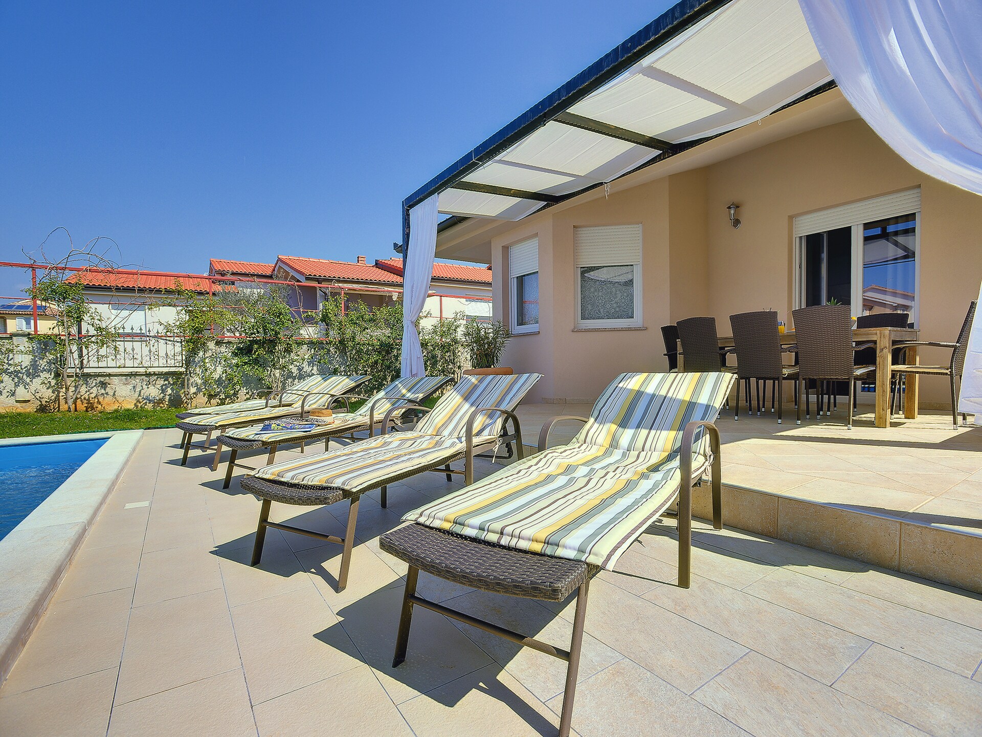 Villa Rudy in Valbandon: Luxe villa met privézwembad nabij het strand - foto 29