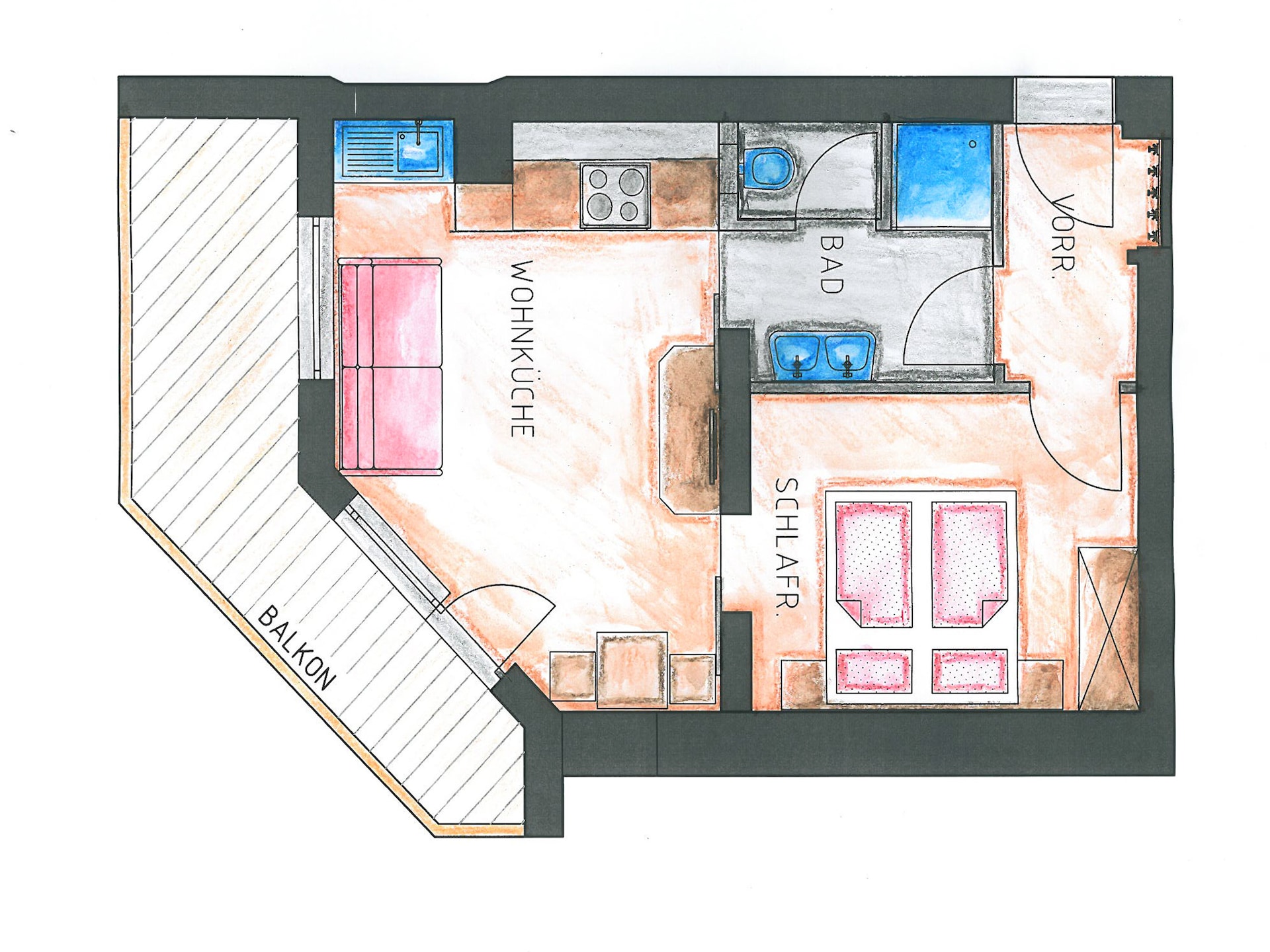 4-persoons appartement aan de piste in Stumm - foto 15
