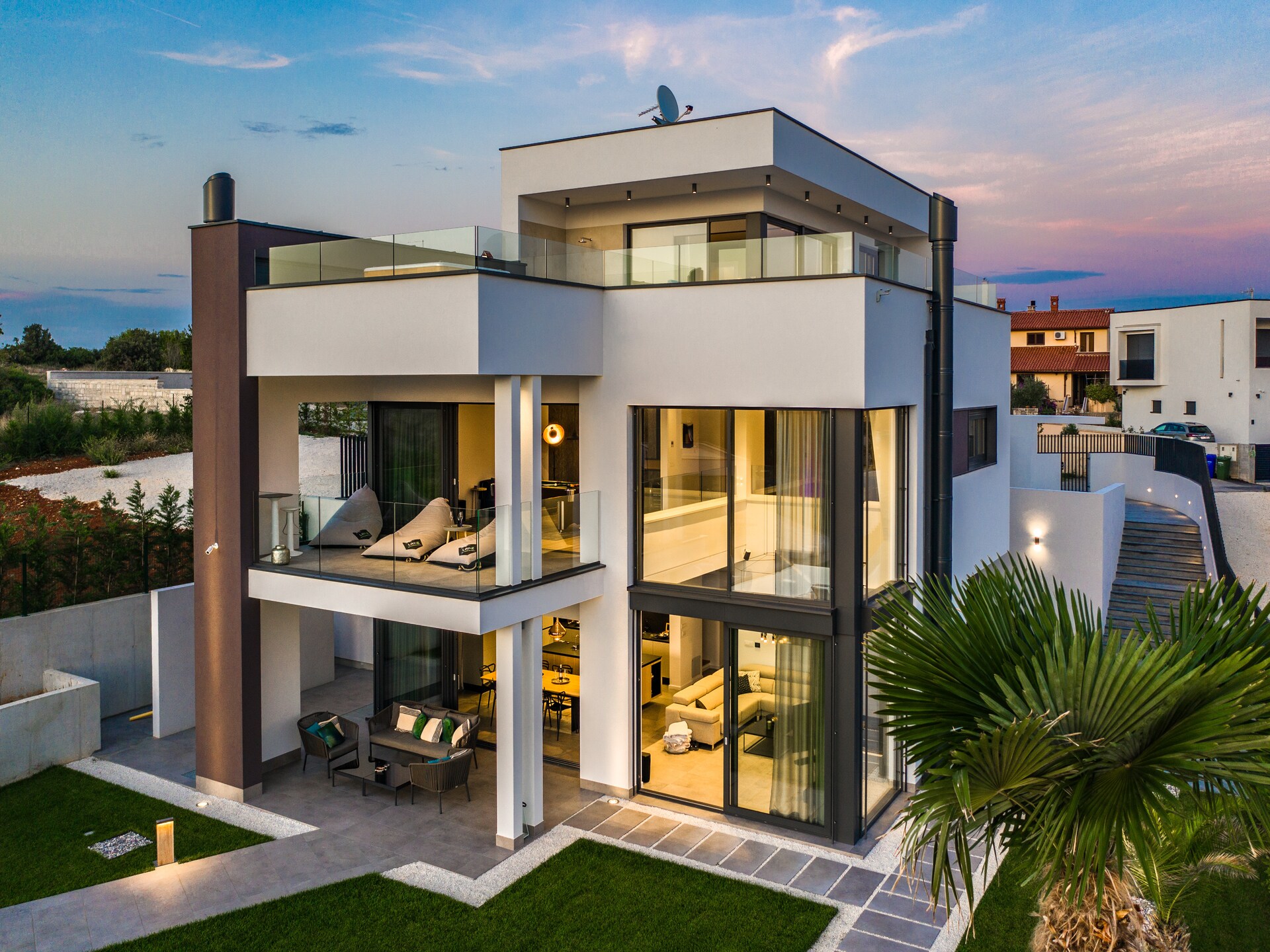 8-persoons luxe villa met privézwembad in Pula - foto 4