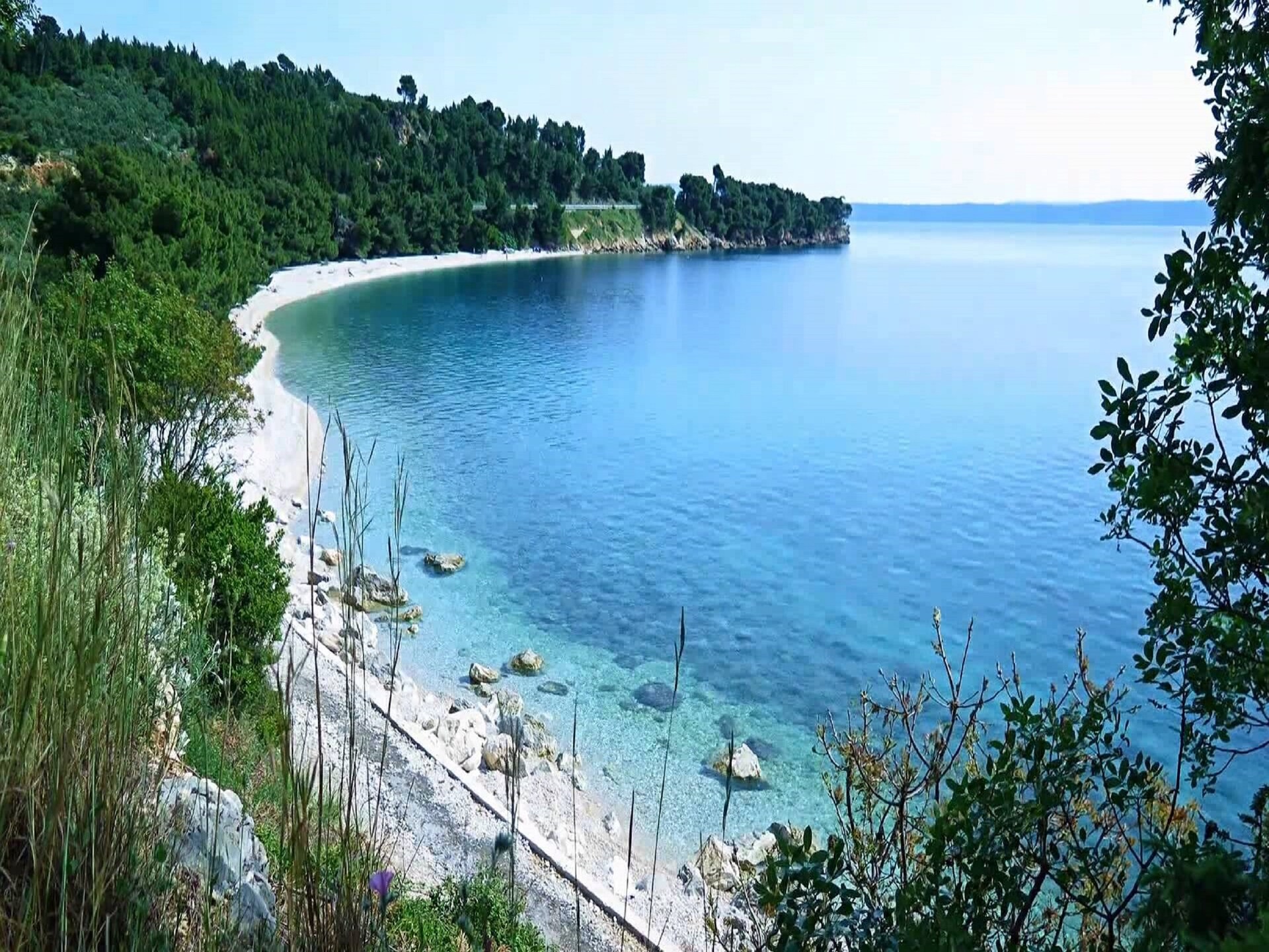 Authentiek stenen vakantiehuis met panoramisch zeezicht in Podgora - foto 38