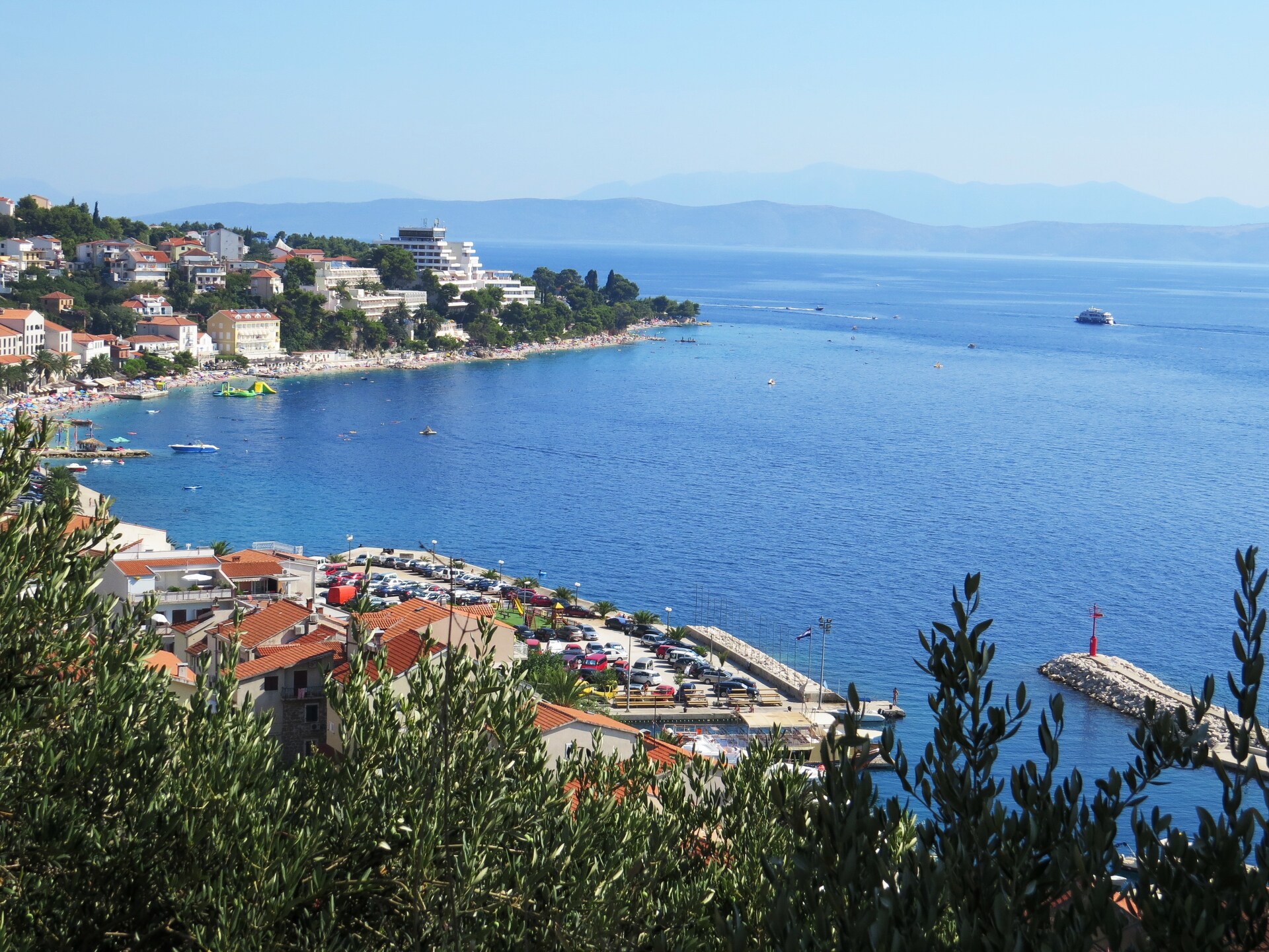Authentiek stenen vakantiehuis met panoramisch zeezicht in Podgora - foto 36