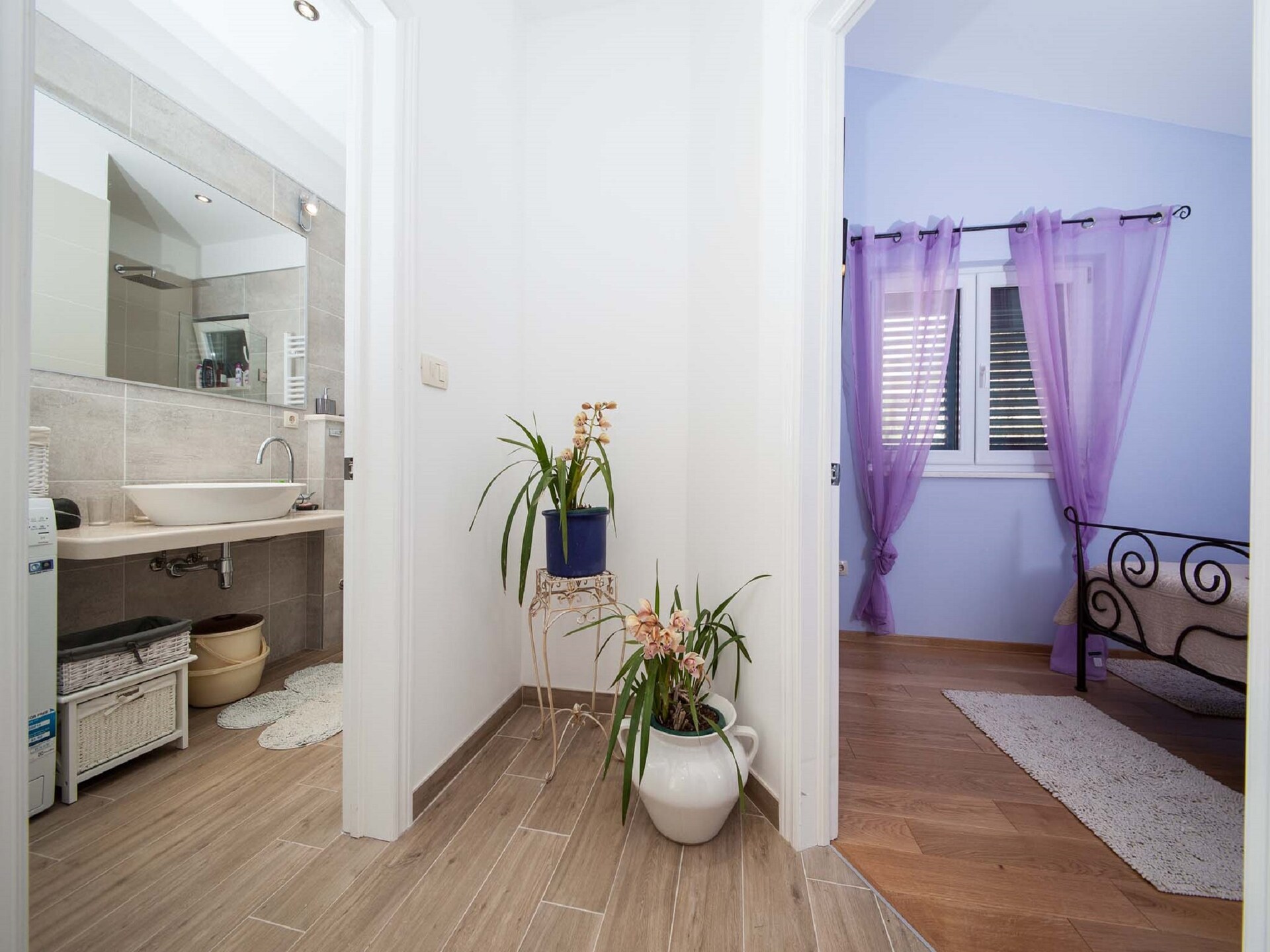 Authentiek stenen vakantiehuis met panoramisch zeezicht in Podgora - foto 21