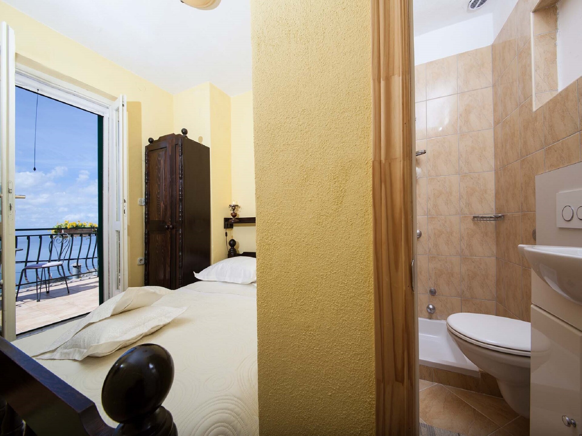 Authentiek stenen vakantiehuis met panoramisch zeezicht in Podgora - foto 22