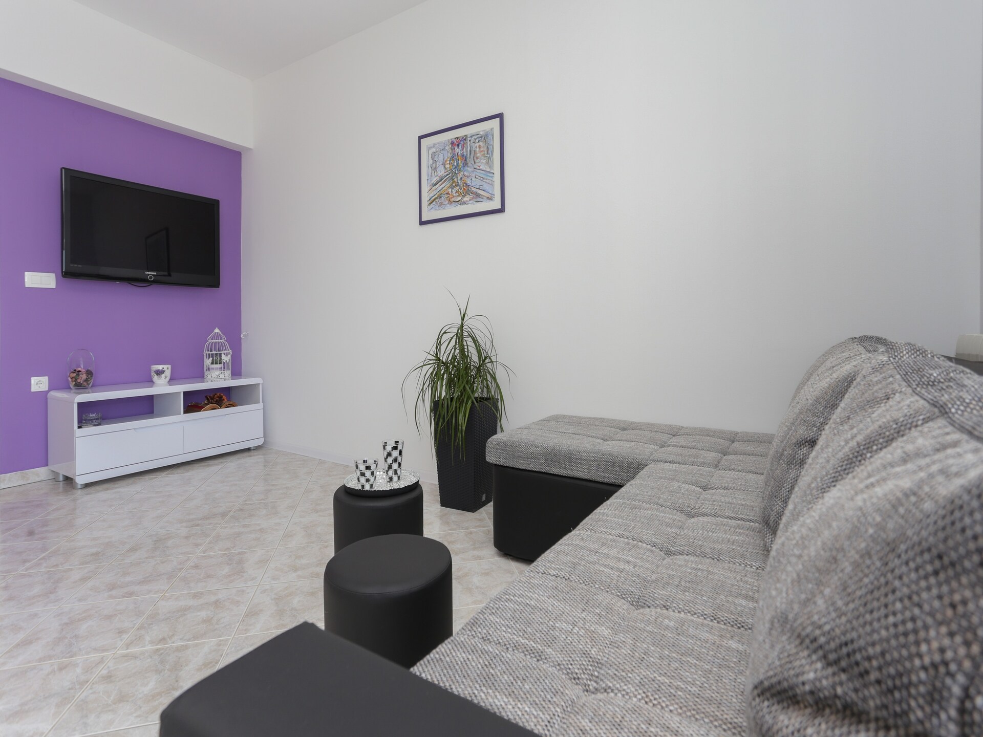 Modern appartement voor 5 personen op 400 meter van zee in Kaštel Gomilica - foto 7