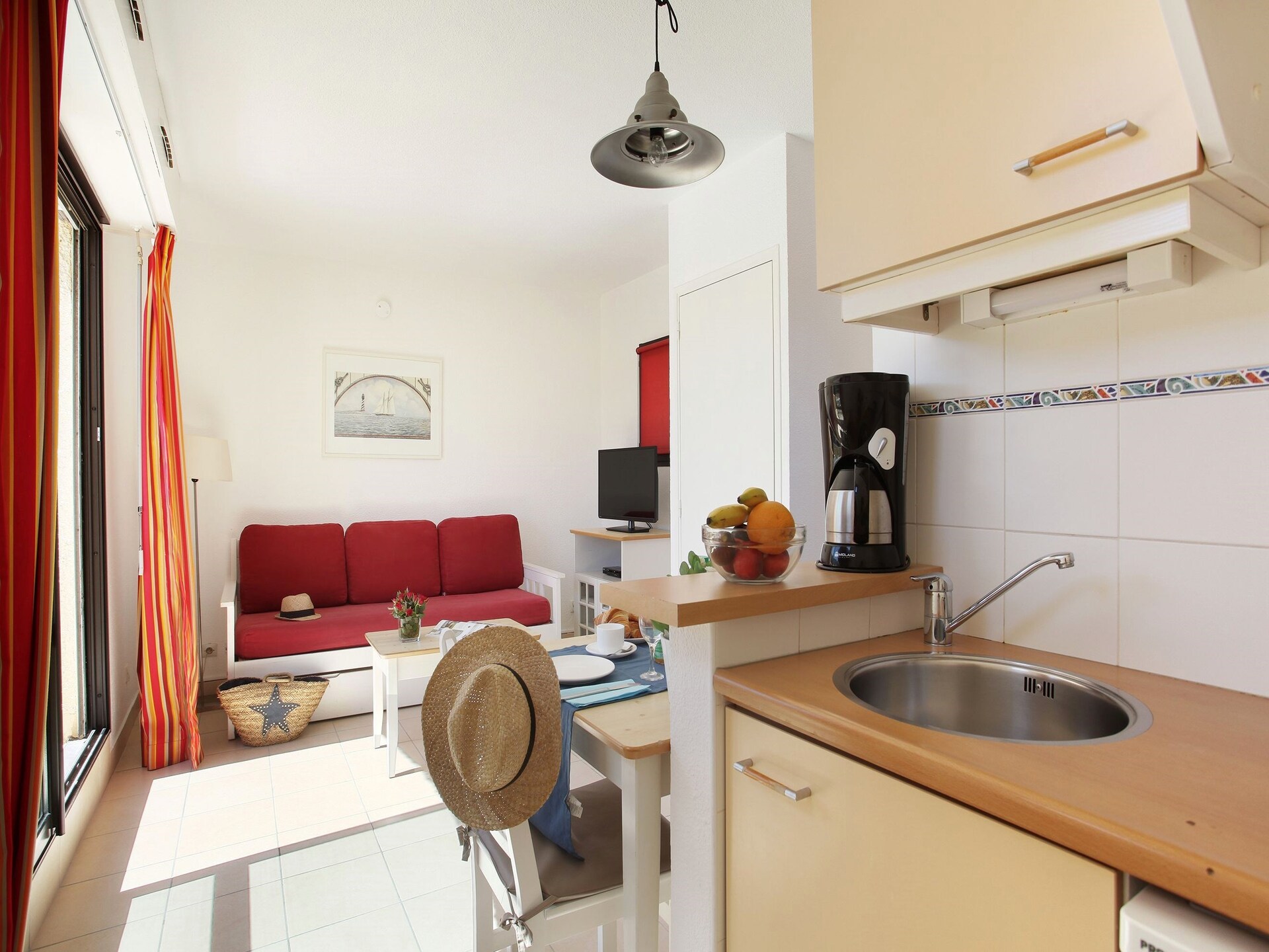 Licht appartement op autovrij park met zwembad in Cap d'Agde - foto 7