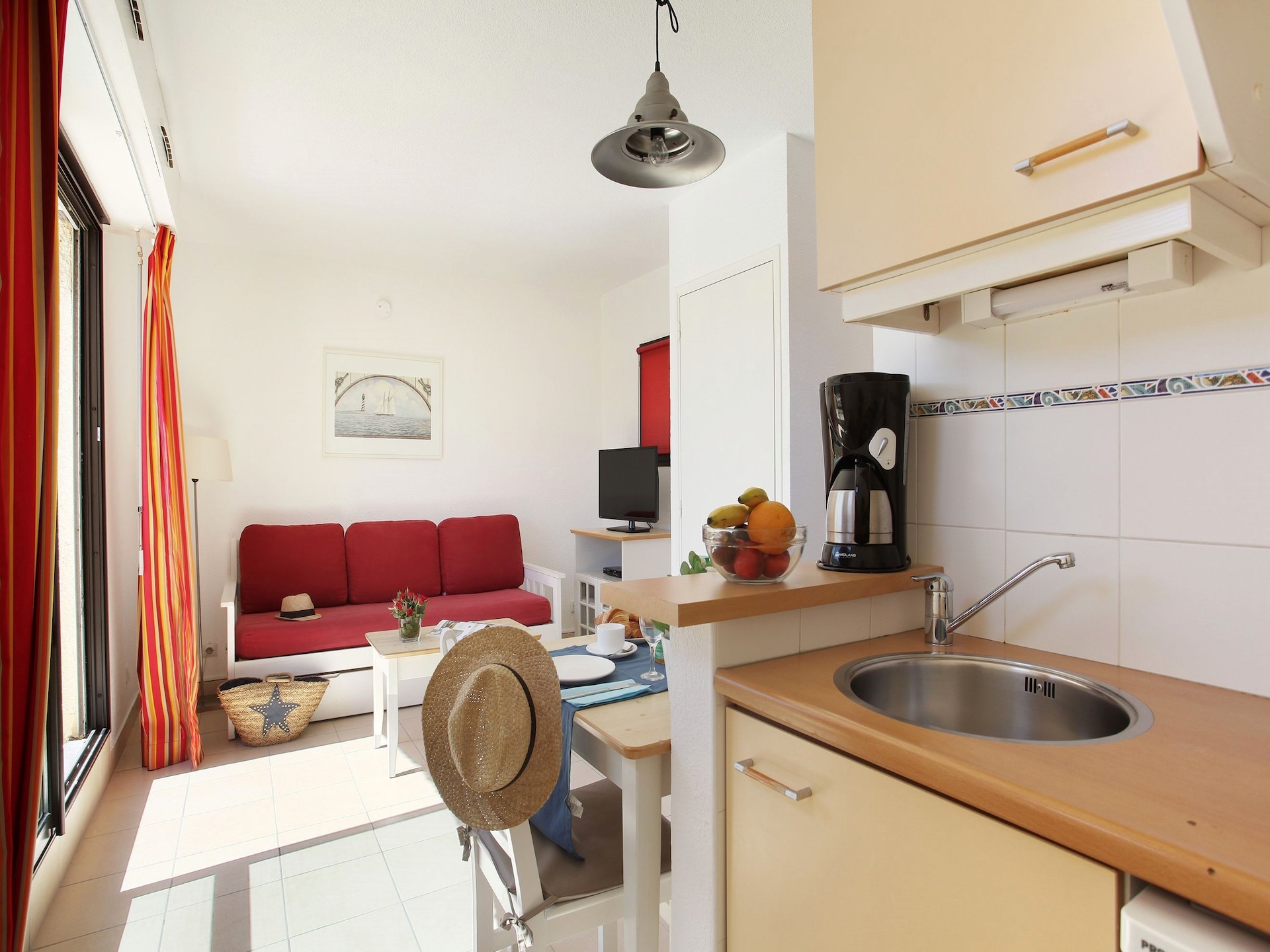 Licht appartement voor 6 personen in autovrije Club Saint Loup, Agde - foto 12