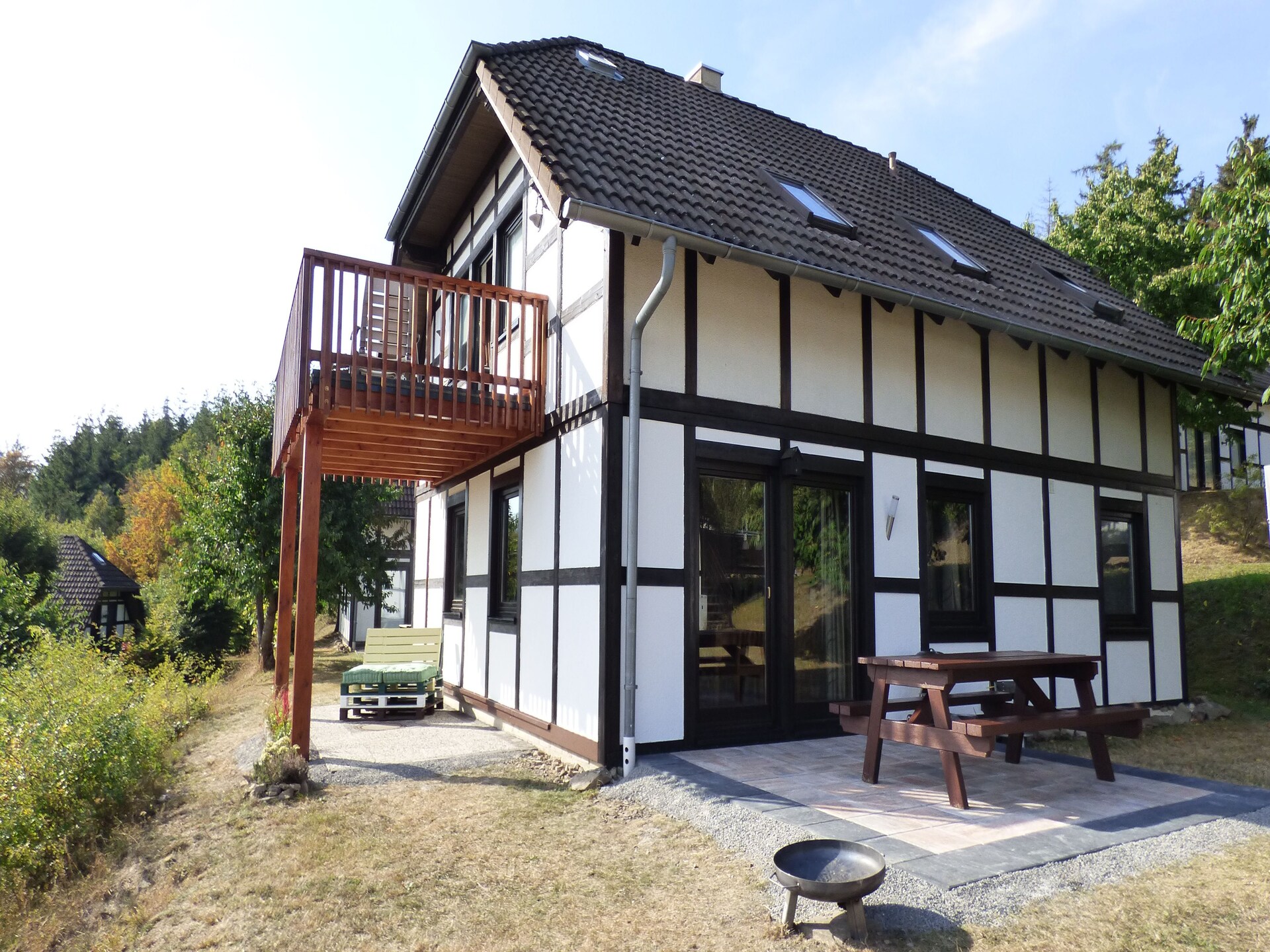 Knus appartement in vakwerkhuis aan de rand van Nationaal Park Kellerwald-Edersee - foto 4