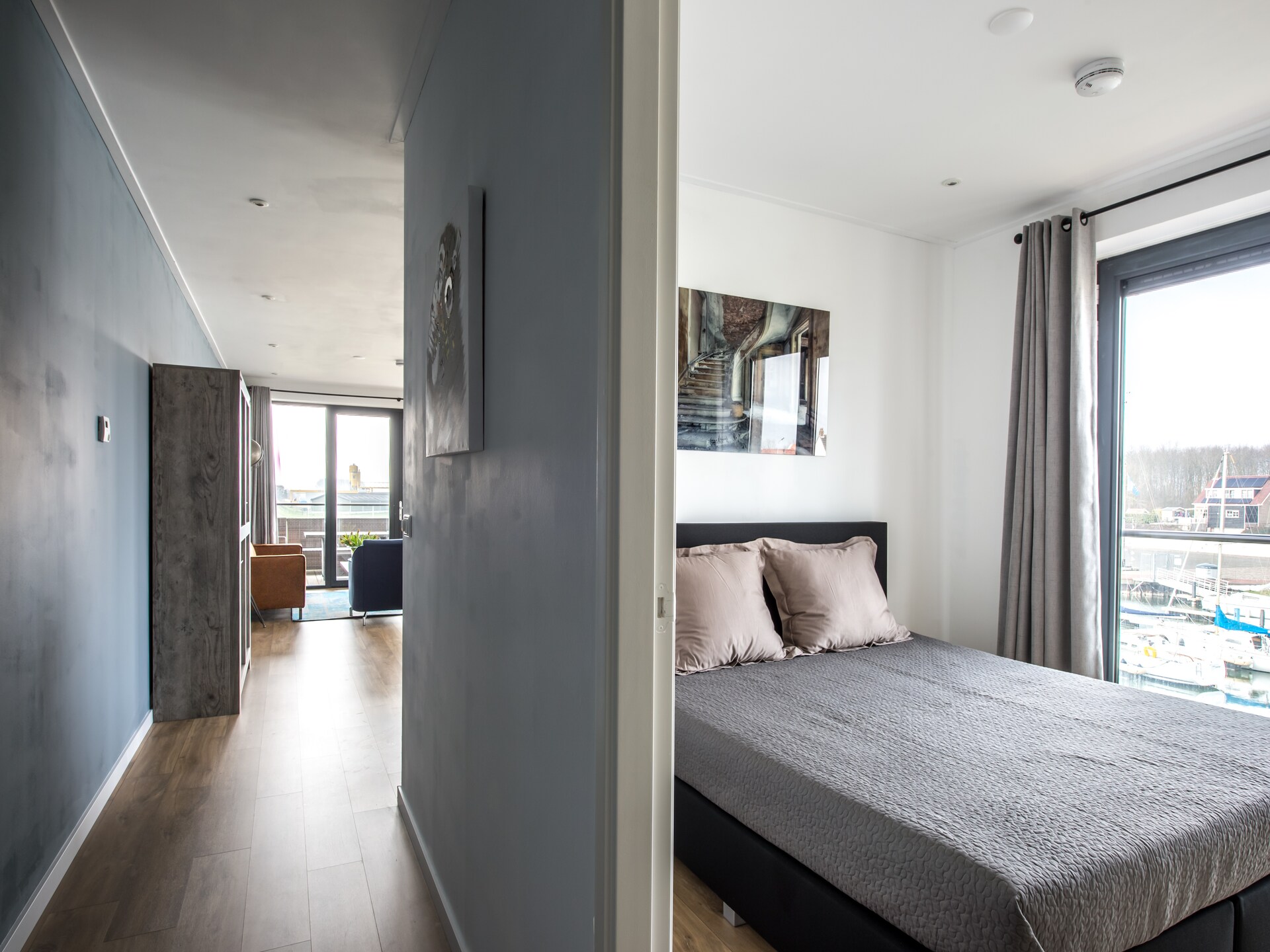 Vrijstaand vakantiehuis met uitzicht op jachthaven in Kamperland, Zeeland - foto 16