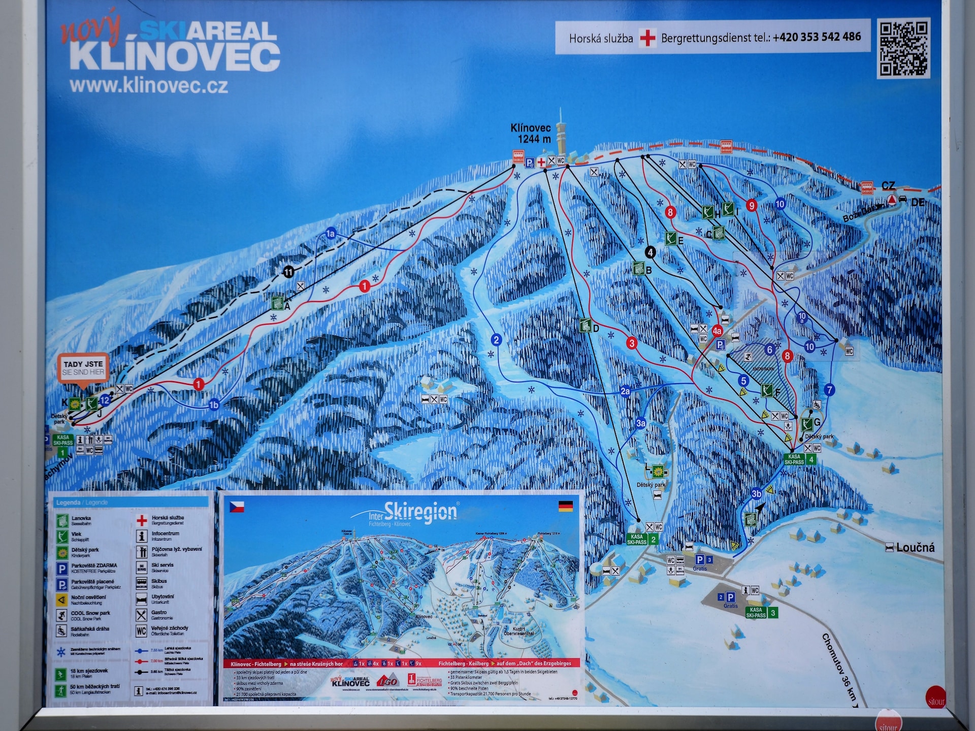 4-persoons appartement aan de piste in Jáchymov - foto 13