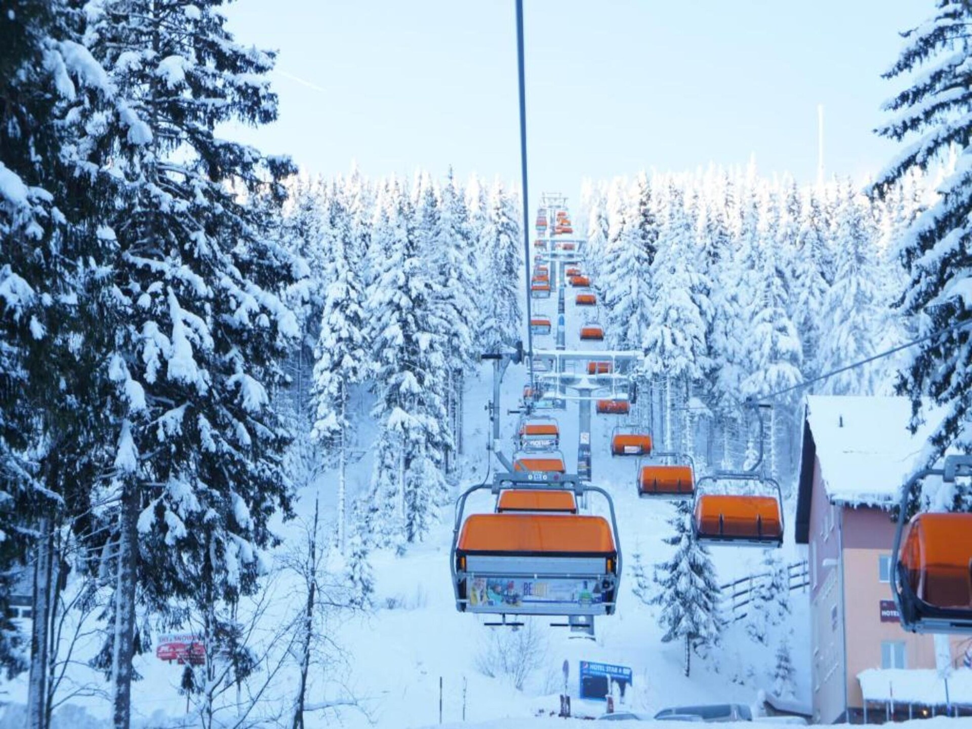4-persoons appartement aan de piste in Jáchymov - foto 27