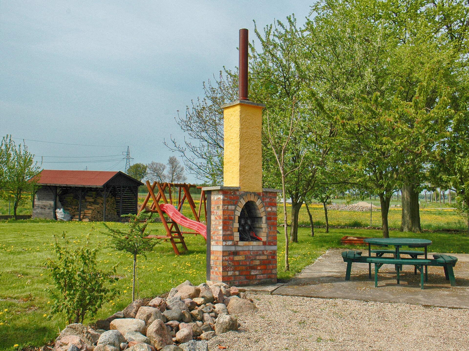 Landelijk familiehuis met tuin bij Darłowo, 8 km van strand - foto 15