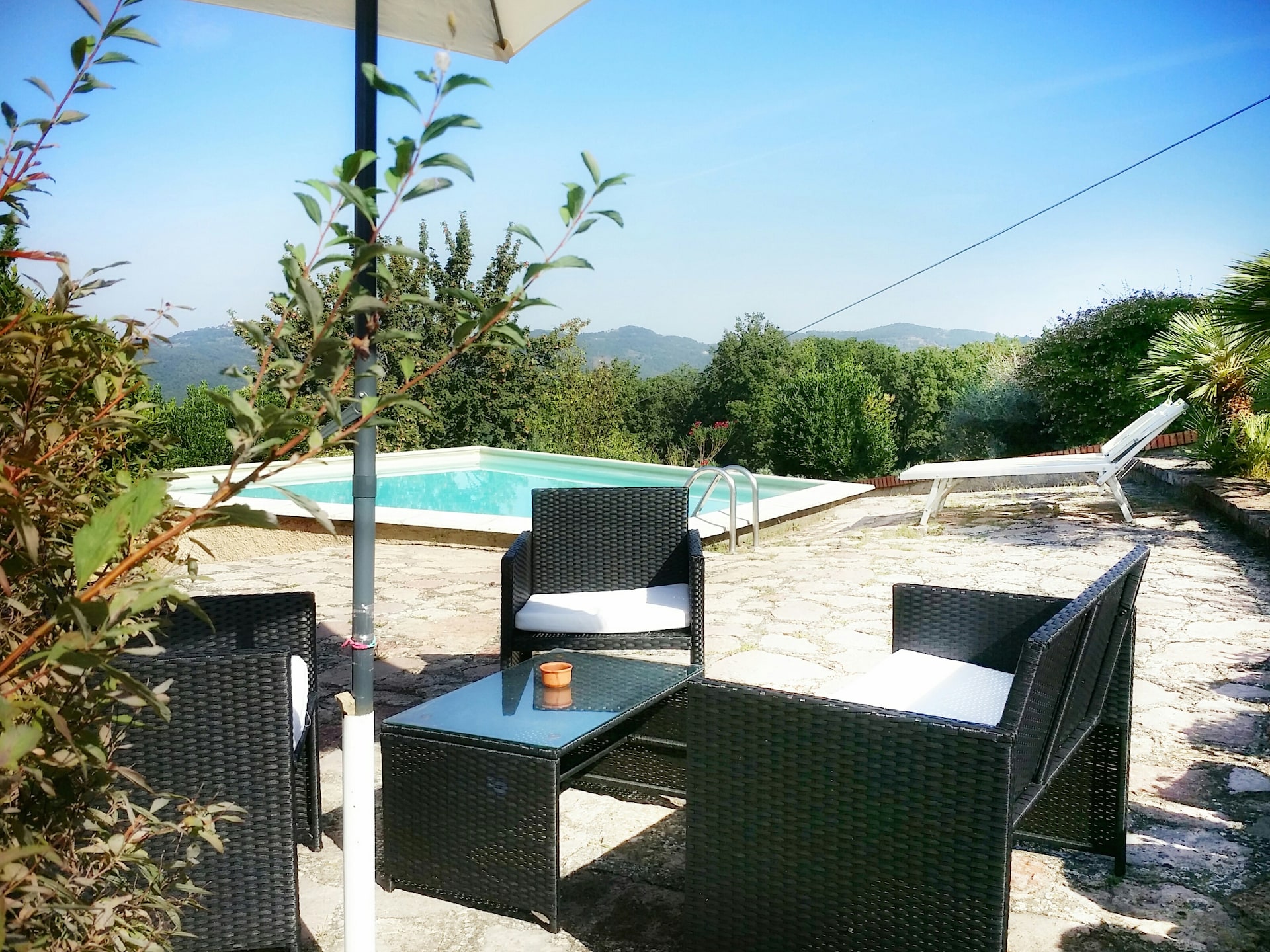 Vrijstaand Toscaans vakantiehuis met privézwembad en uitzicht bij Sasso Pisano - foto 5