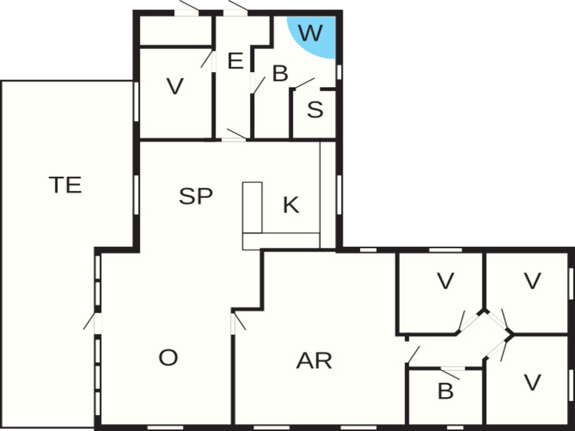 Vrijstaand vakantiehuis met sauna en speelkamer op 900m van de Oostzee - foto 19