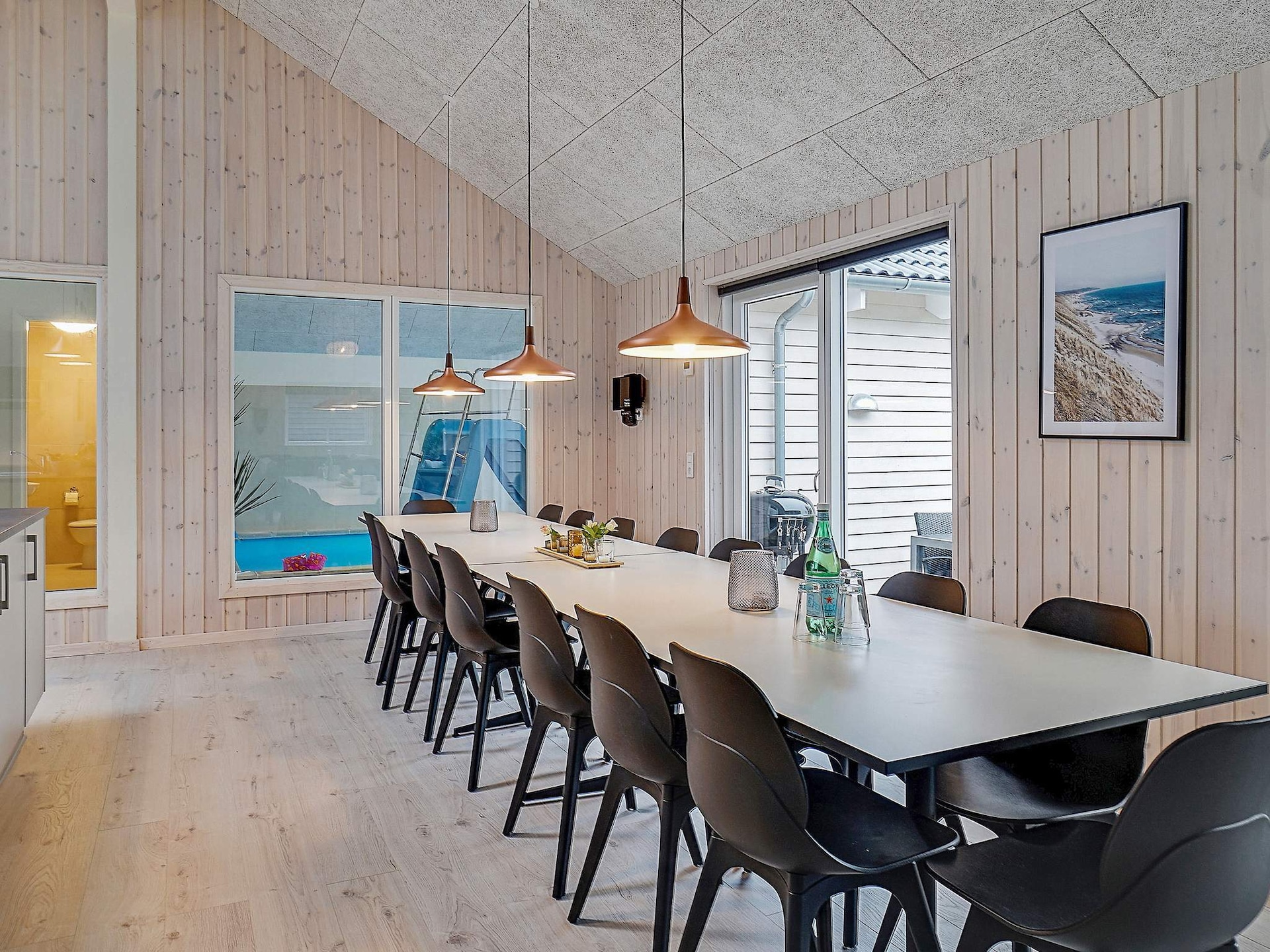 Op 950 m van zee: ruim vakantiehuis in Kappeln voor 18 personen · 242 m² - foto 11