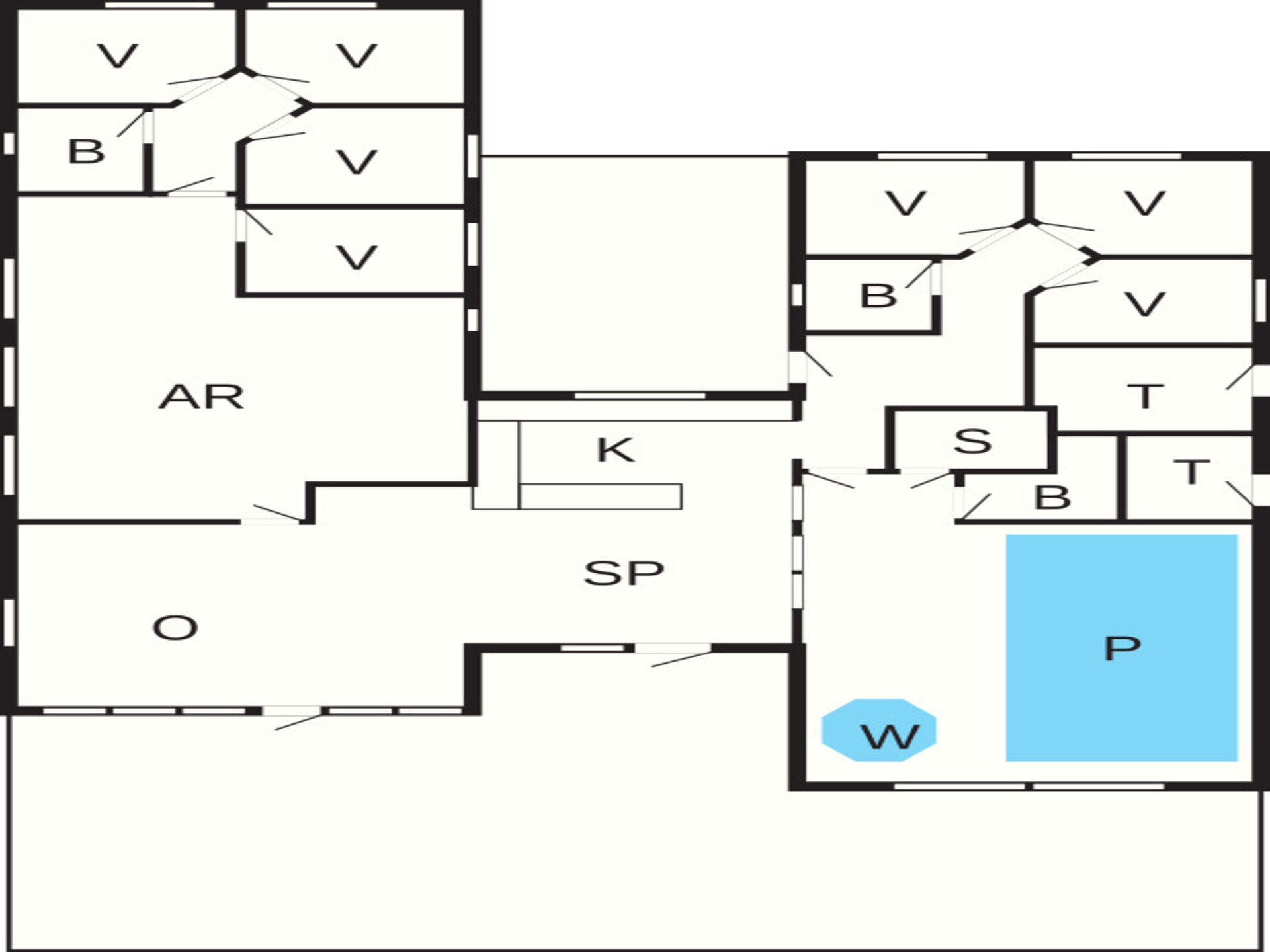 Op 950 m van zee: ruim vakantiehuis in Kappeln voor 18 personen · 242 m² - foto 32