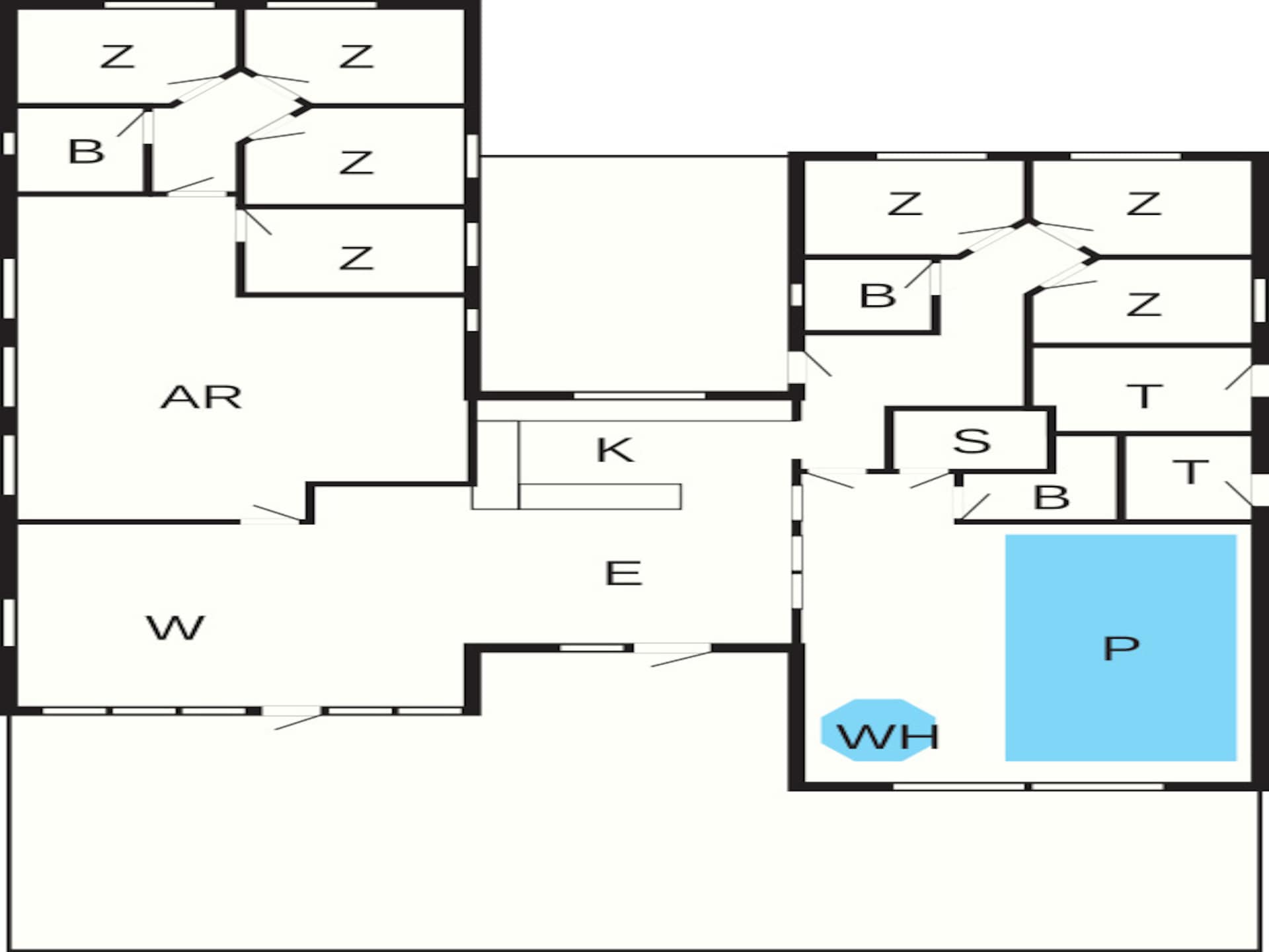 Op 950 m van zee: ruim vakantiehuis in Kappeln voor 18 personen · 242 m² - foto 33