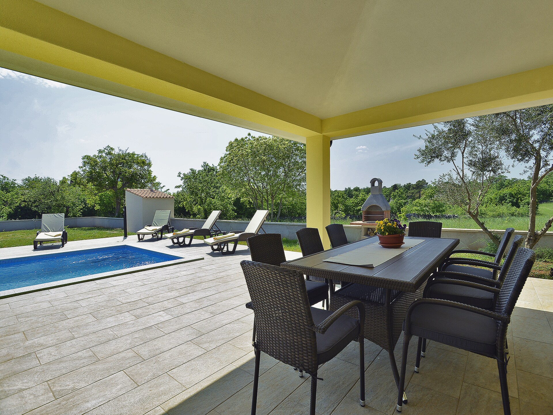Moderne vrijstaande villa met privézwembad en tuin bij Marčana - foto 23