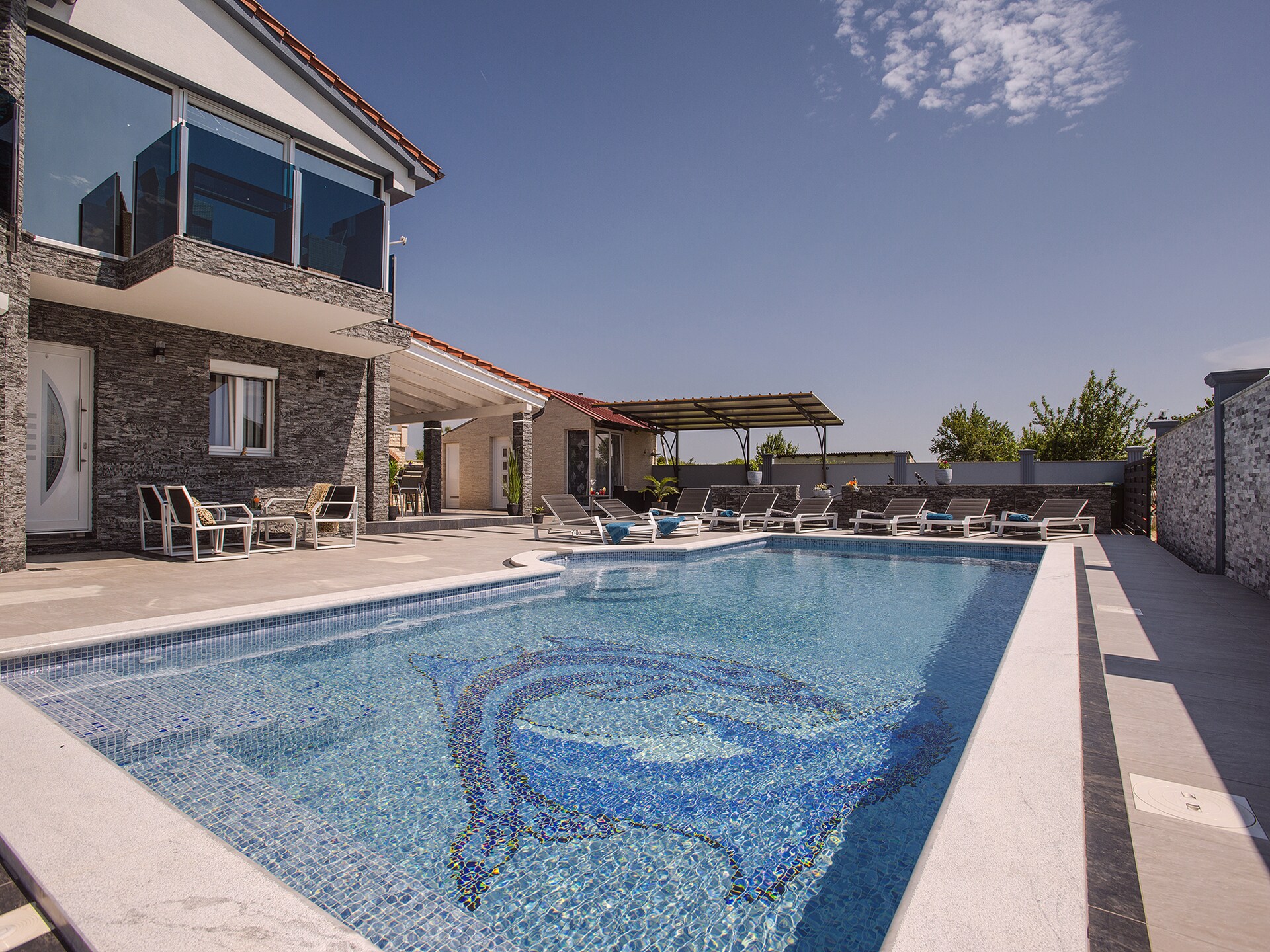 Villa Danijela in Fažana: privézwembad, 4 slaapkamers, vlakbij strand en centrum - foto 6