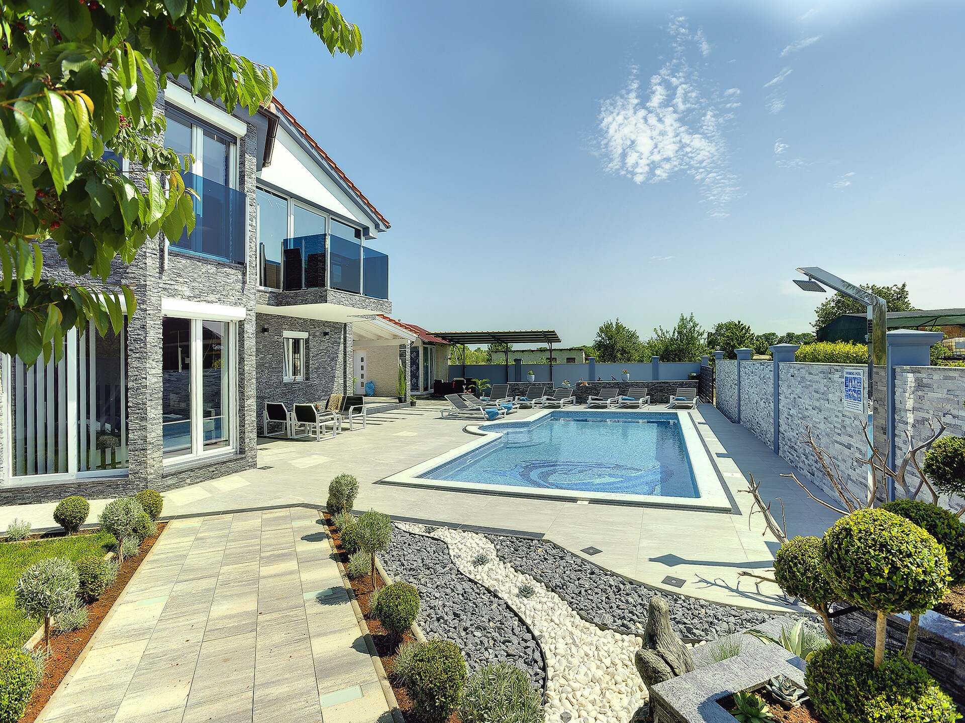 Villa Danijela in Fažana: privézwembad, 4 slaapkamers, vlakbij strand en centrum - foto 1