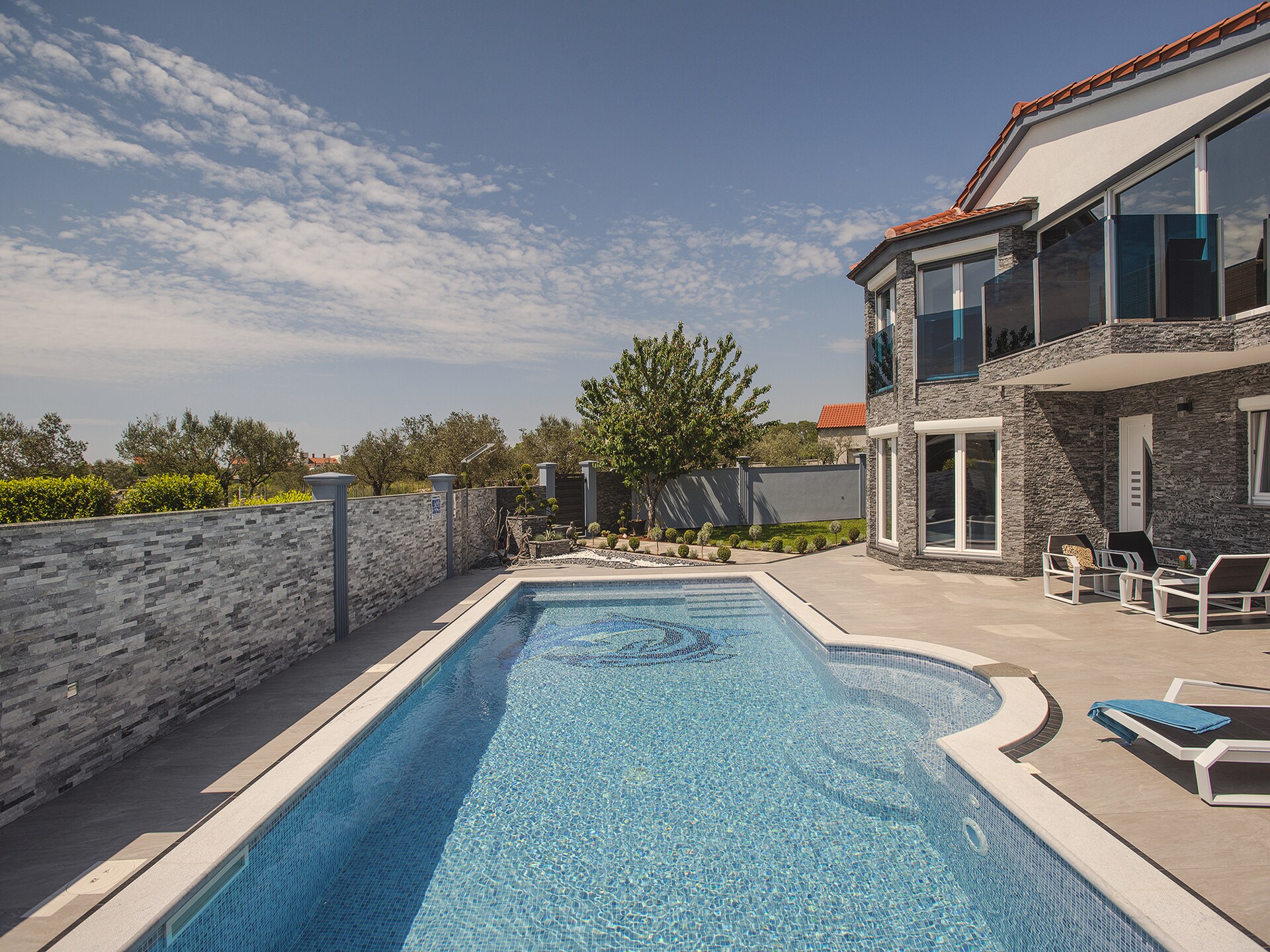 Villa Danijela in Fažana: privézwembad, 4 slaapkamers, vlakbij strand en centrum - foto 5