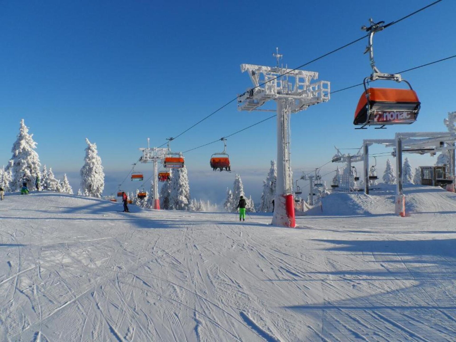 6-persoons chalet in Loučná pod Klínovcem op 500m van de piste - foto 29