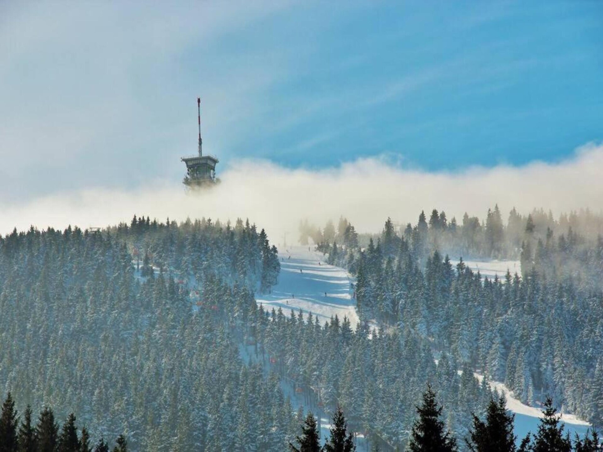 6-persoons chalet in Loučná pod Klínovcem op 500m van de piste - foto 27