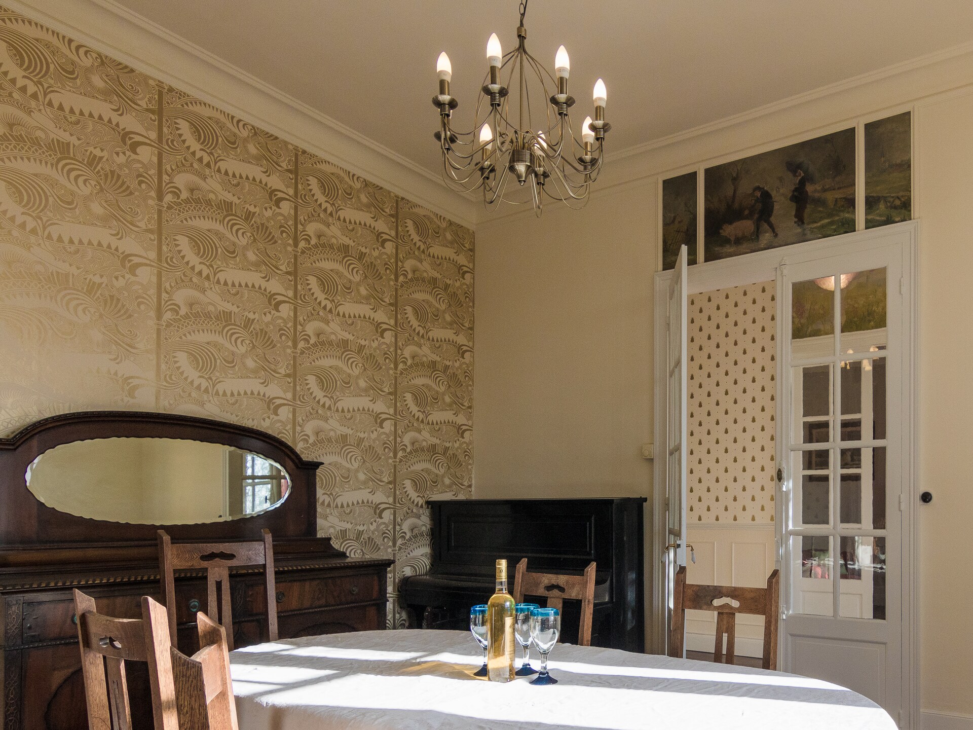 Authentiek landhuis in Dordogne met privézwembad en open haard - foto 16
