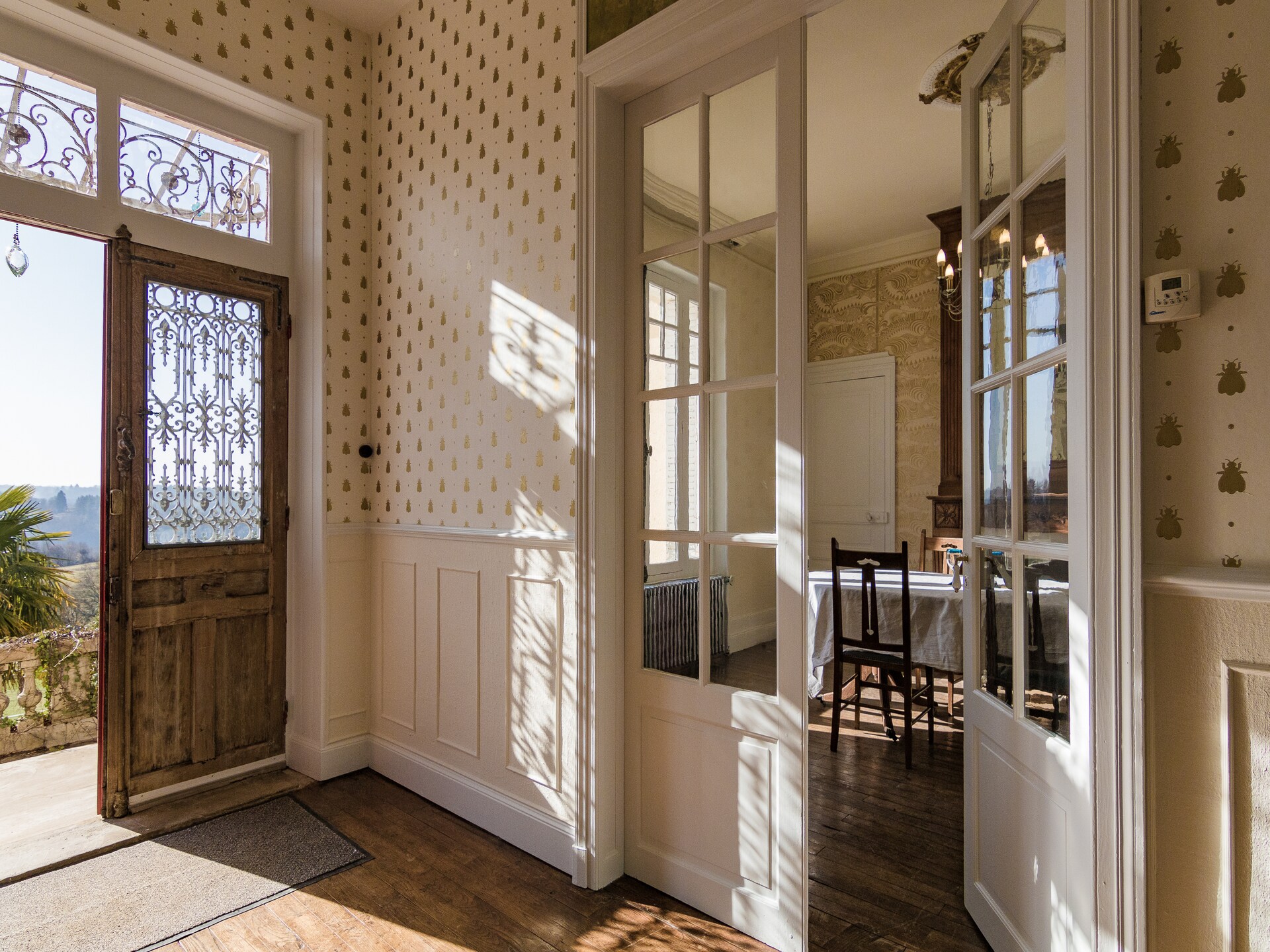 Authentiek landhuis in Dordogne met privézwembad en open haard - foto 14