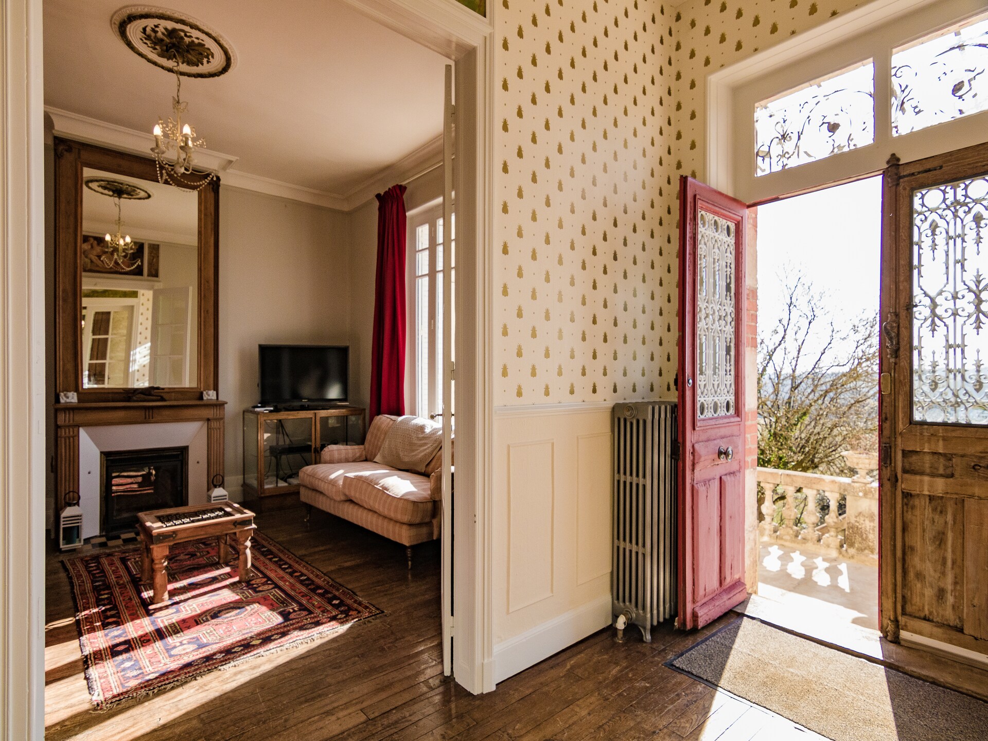 Authentiek landhuis in Dordogne met privézwembad en open haard - foto 12