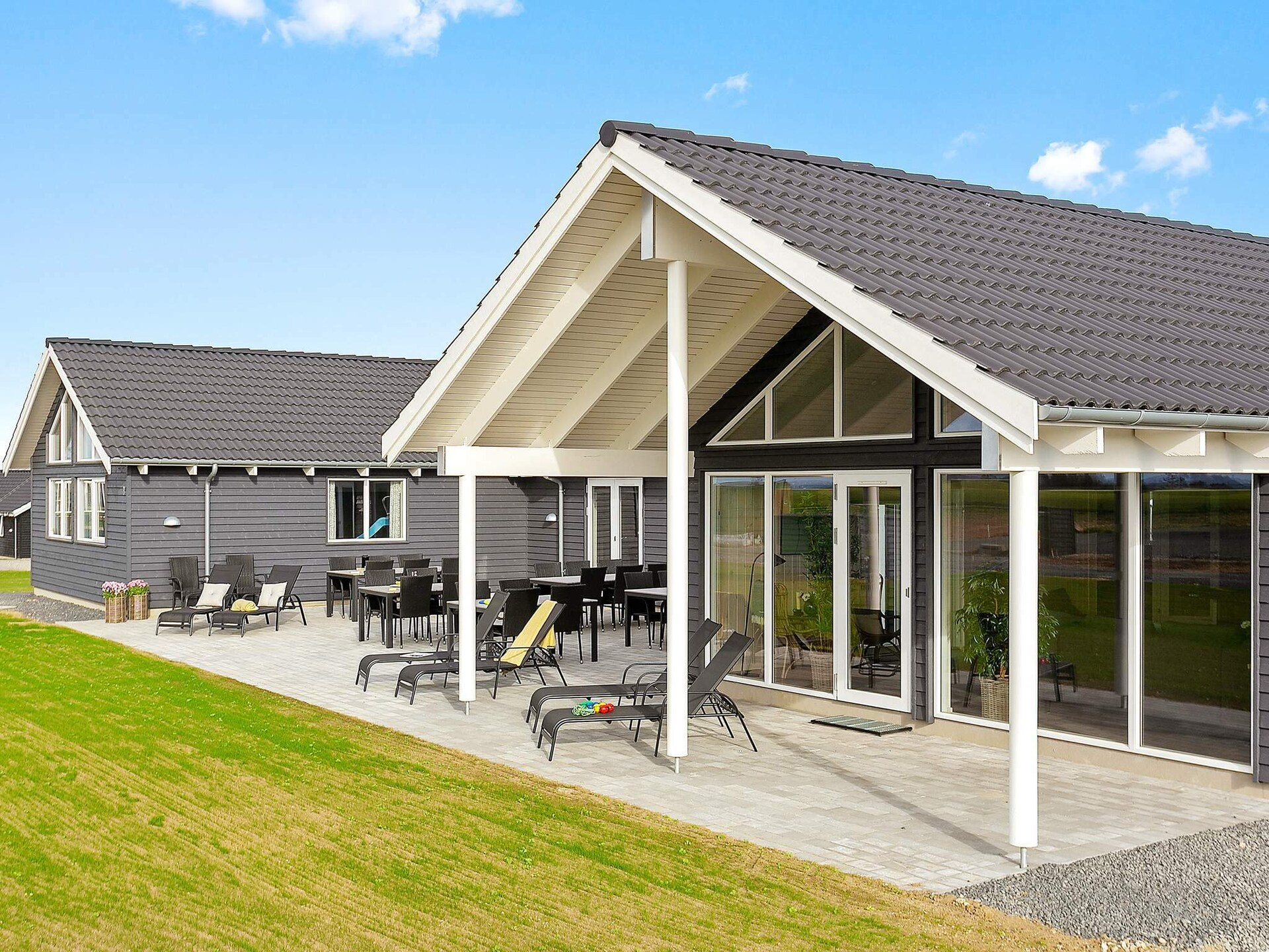 Luxe vakantiehuis voor 30 personen met zwembad en sauna nabij Skåstrup Strand - foto 38