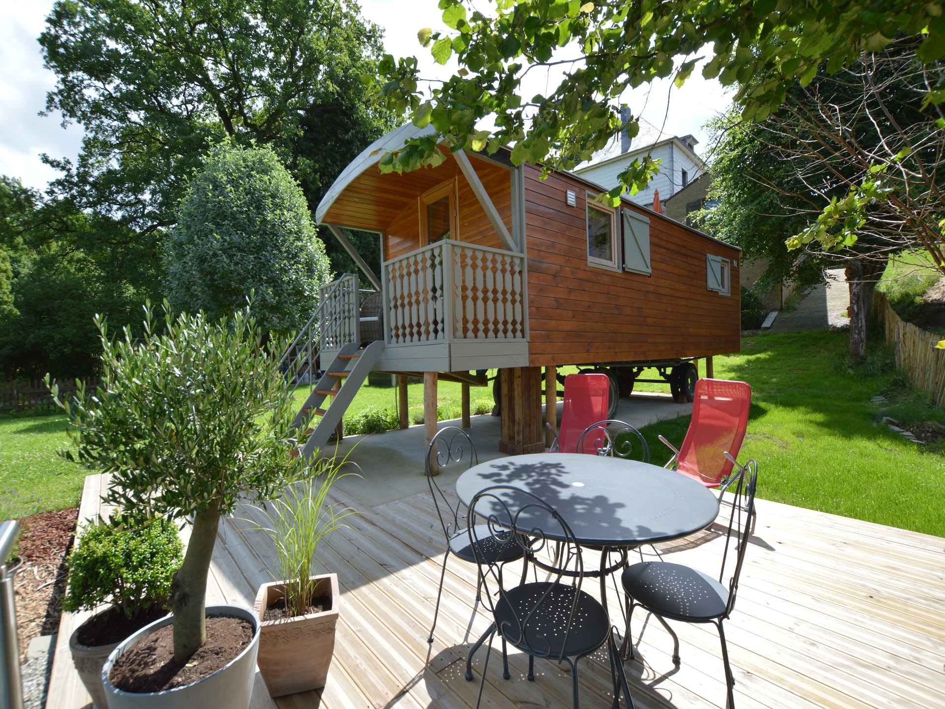 Op 1,0 km van het centrum: Knus vakantiehuis Manureva in Malmedy - foto 40