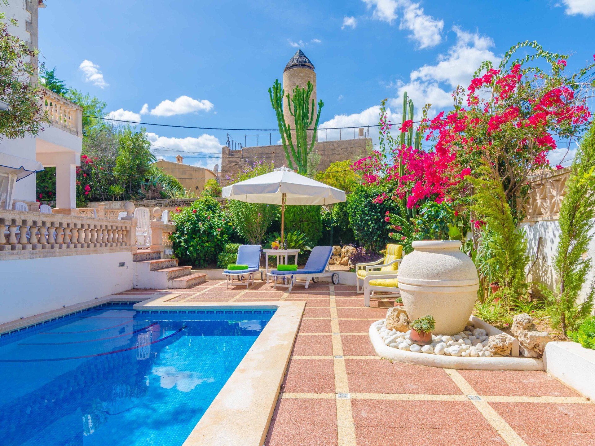 Ruime villa met privézwembad aan de golfbaan bij Colònia de Sant Pere - foto 4
